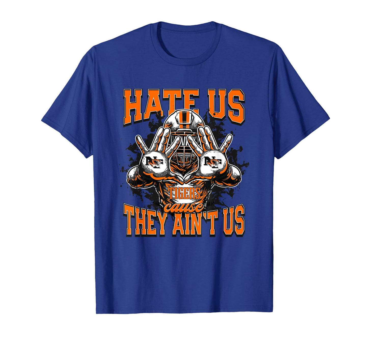 Newton Falls Tigers Logo Hate Us Cause They Ain't HS T-Shirt