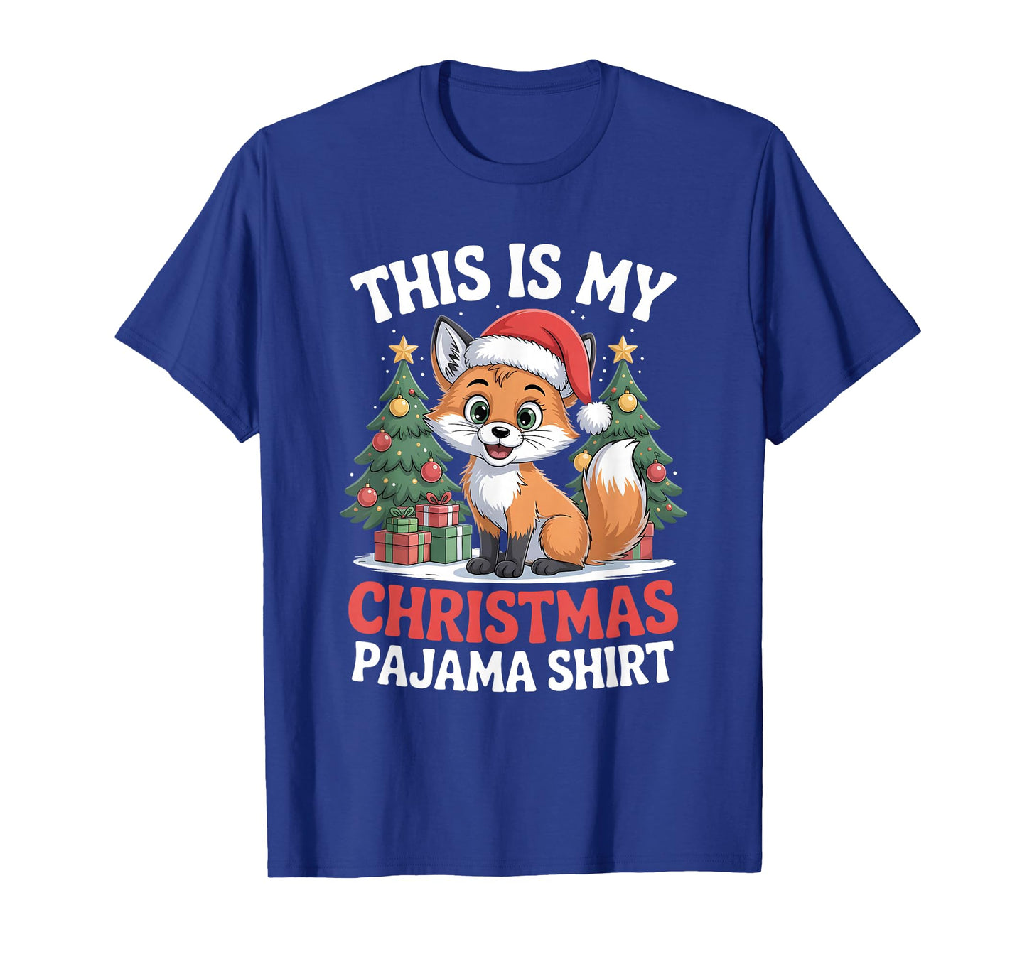 Fox This is My Christmas Pajama T-Shirt
