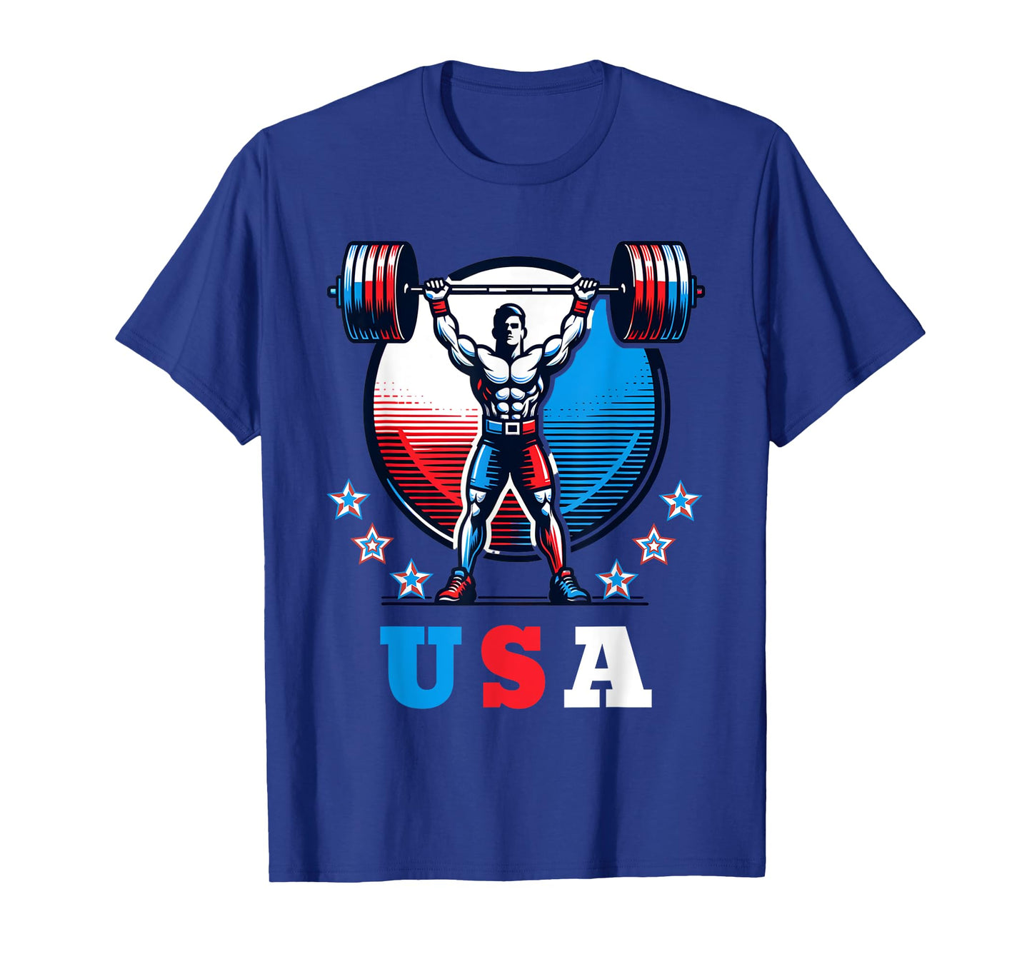 Weightlifting USA American Weight Lifting team T-Shirt