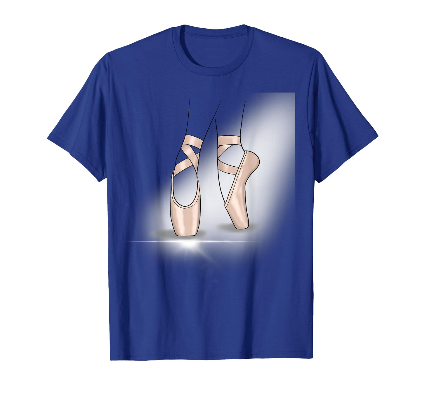 Cute Ballerina Ballet Shoes Pointe Shoe Dance and Sports T-Shirt