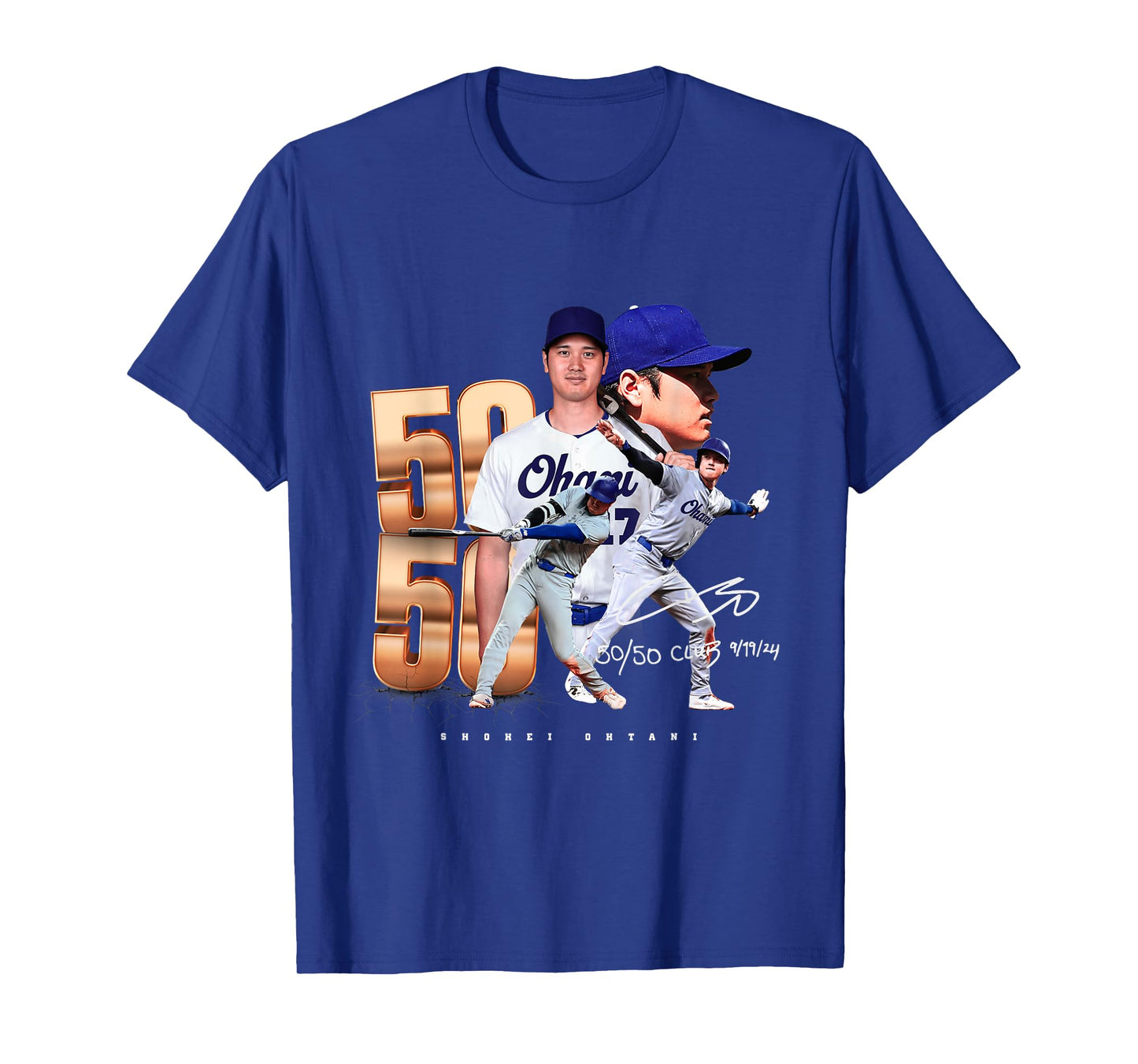 Shohei Ohtani | 50/50 Club | Los Angeles Baseball MLB Player T-Shirt
