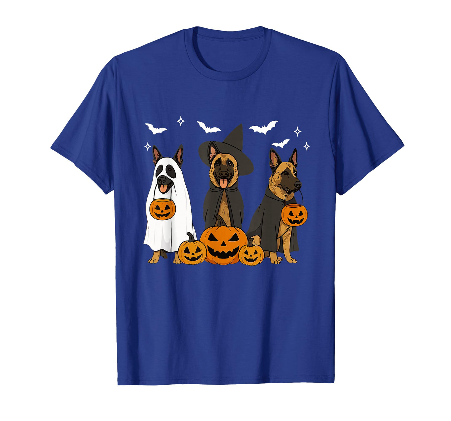 Belgian Malinois Halloween Belgian Shepherd Witch Dog Mom T-Shirt