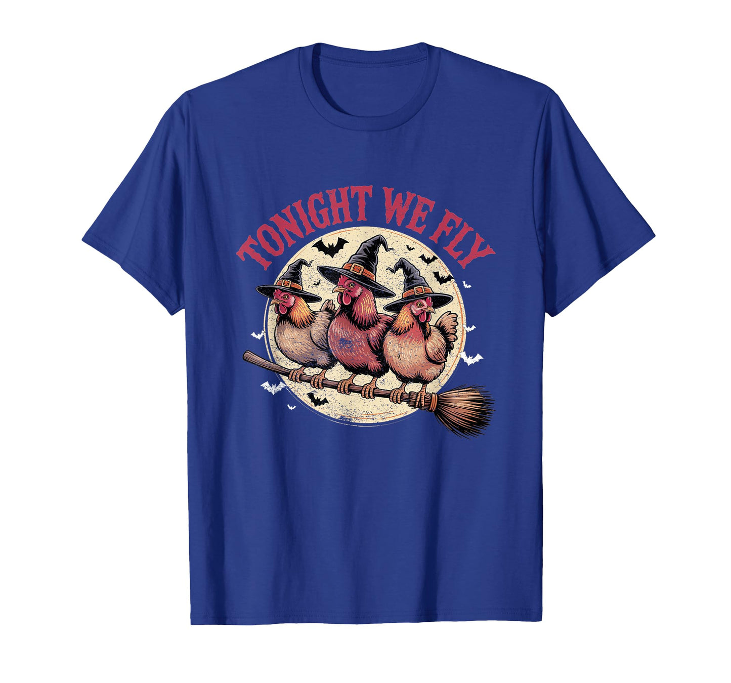 Tonight We Fly Halloween Chicken Fall T-Shirt