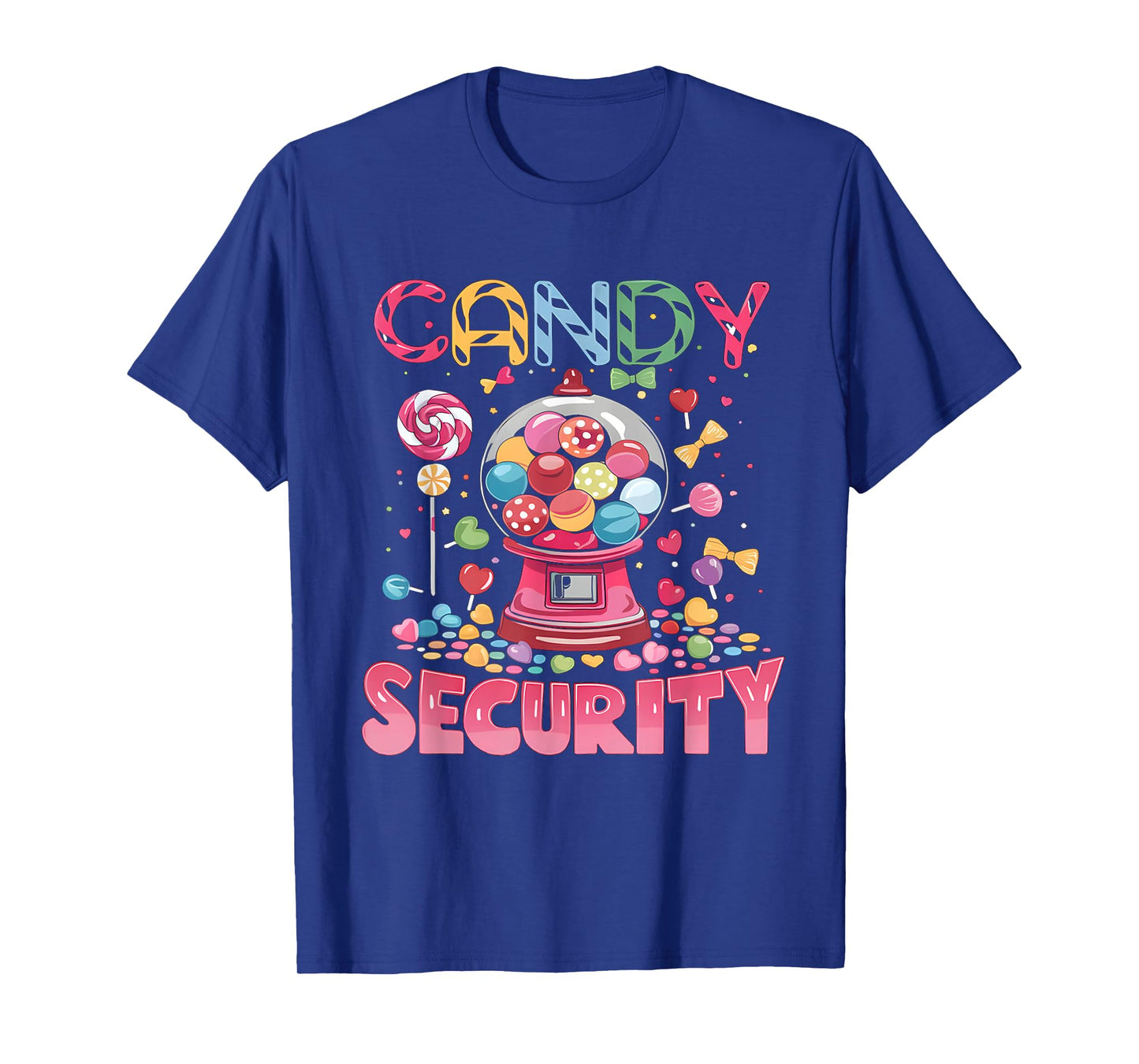 Candy Security Candyland Costume Kids Teens Adult T-Shirt
