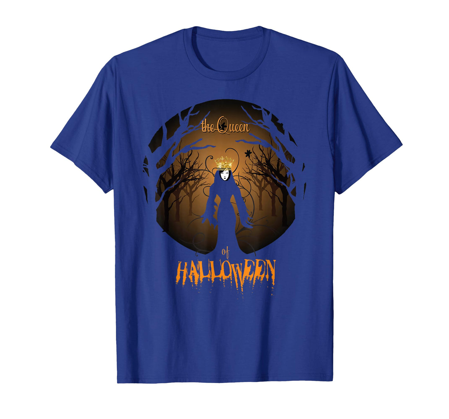 The Queen of Halloween Witchy Woman T-Shirt