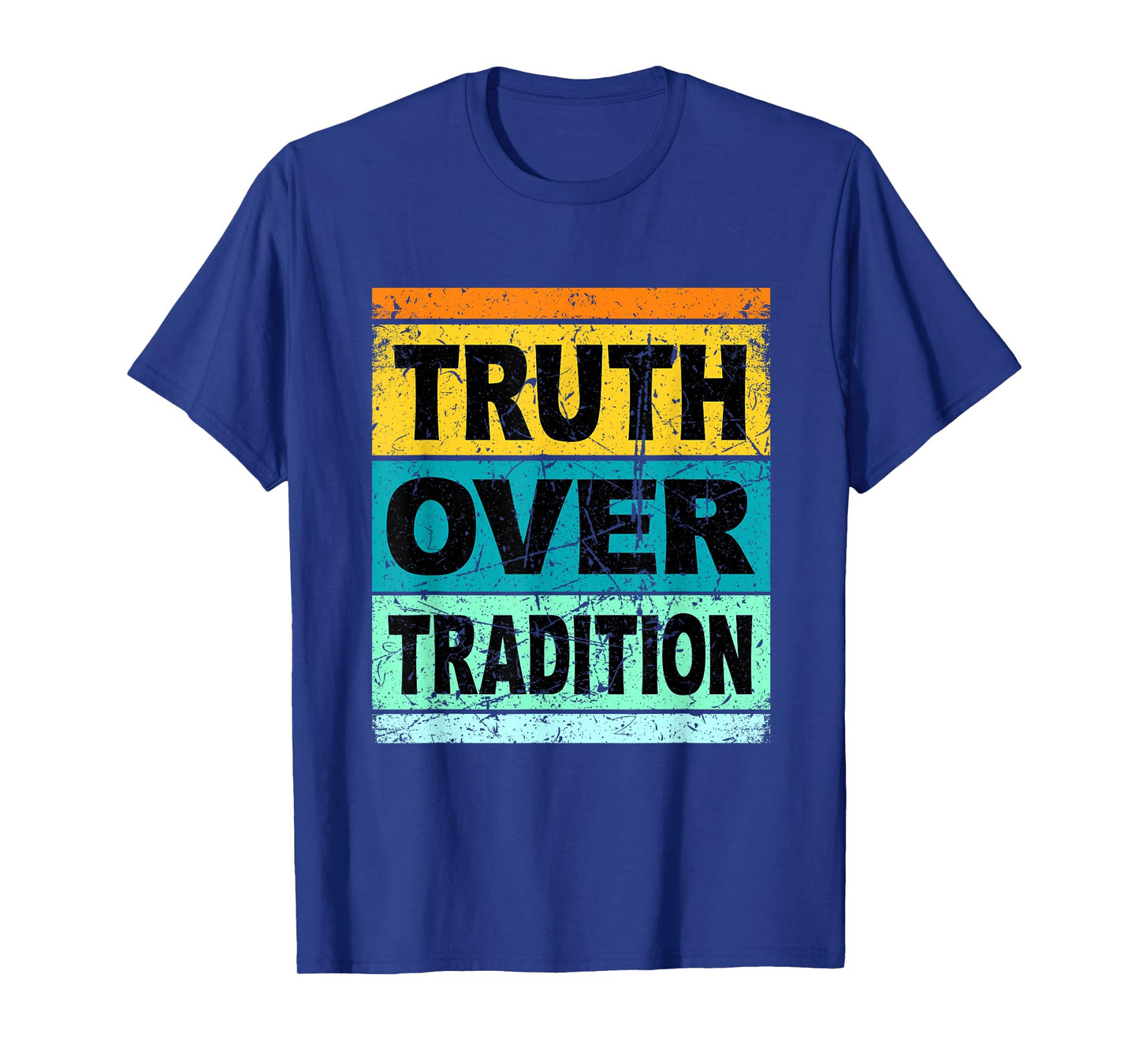 Retro Hebrew Shirt For Men Women Kids Truth Over Tradition T-Shirt