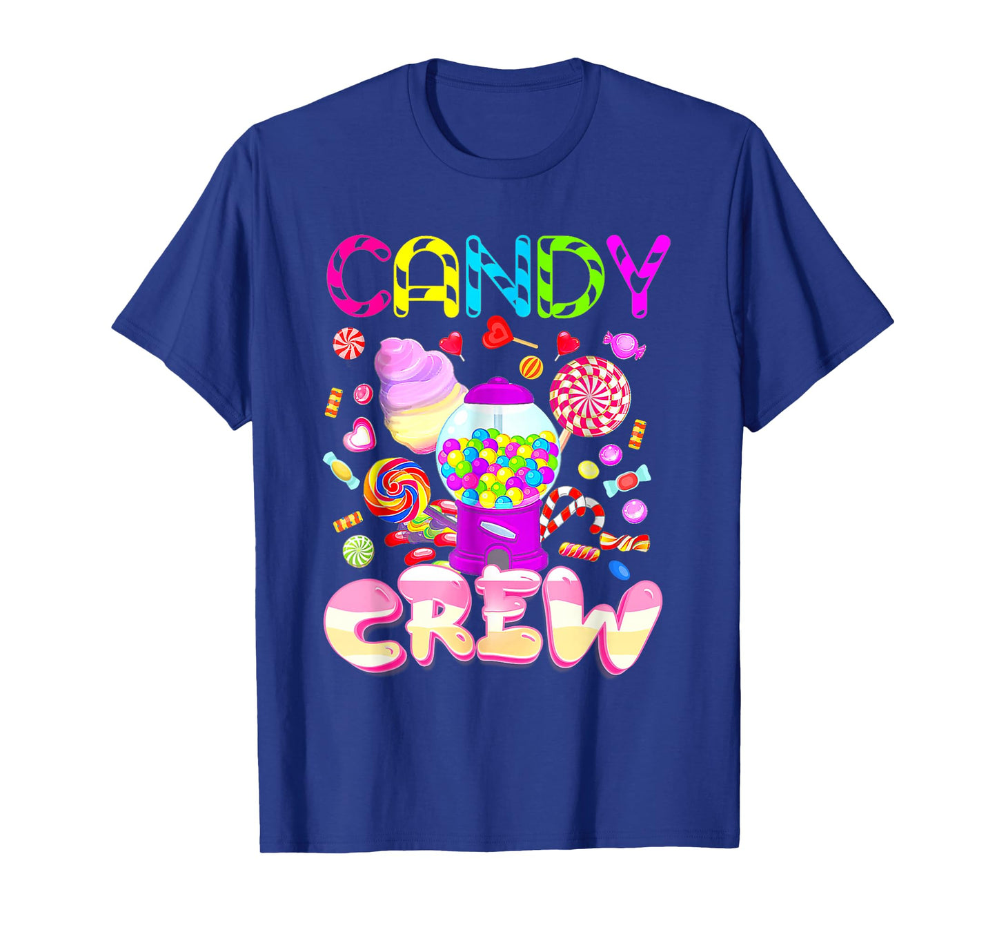 Candy Crew Costume Halloween Kids Boy Girls Sweet Foods T-Shirt