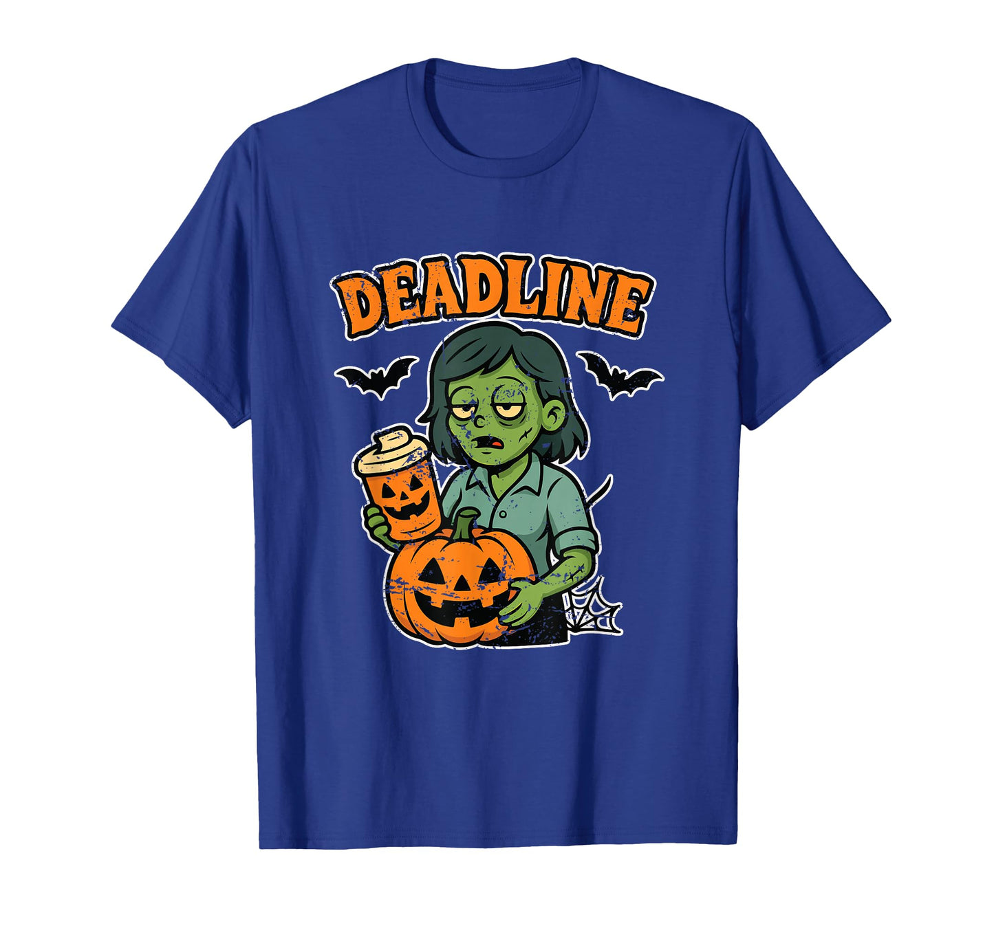 Deadline Zombie Office Halloween T-Shirt