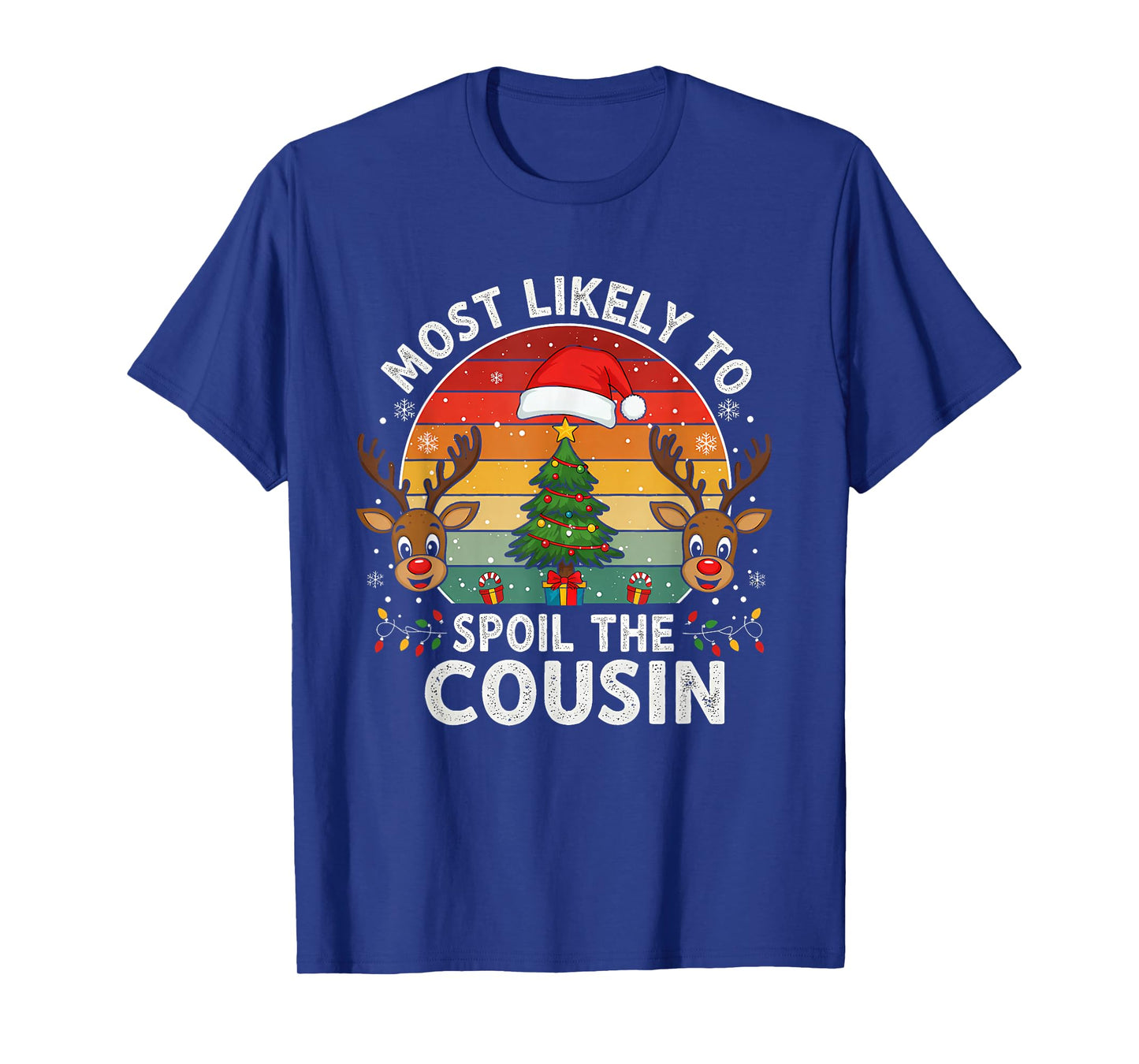 Christmas Party Most Likely to Spoil The Cousin Funny T-Shirt