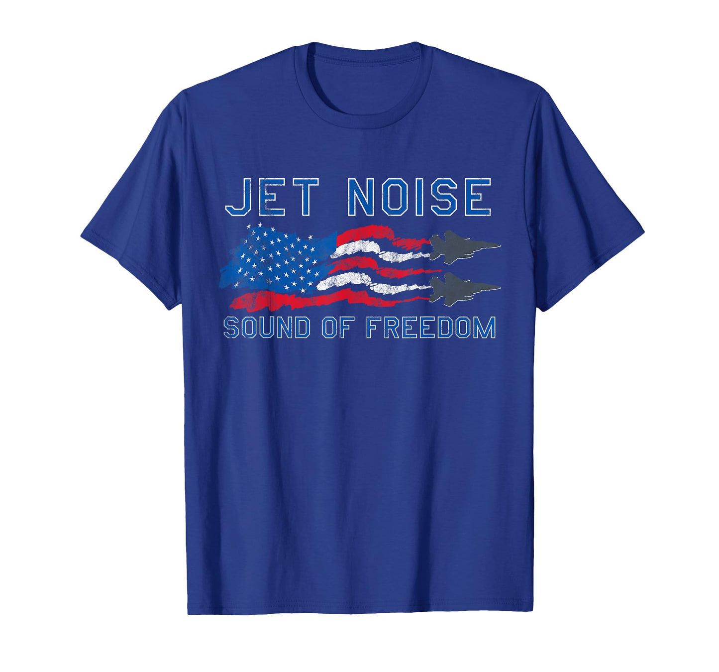 Sound of Freedom Jet Noise American US Flag T-Shirt