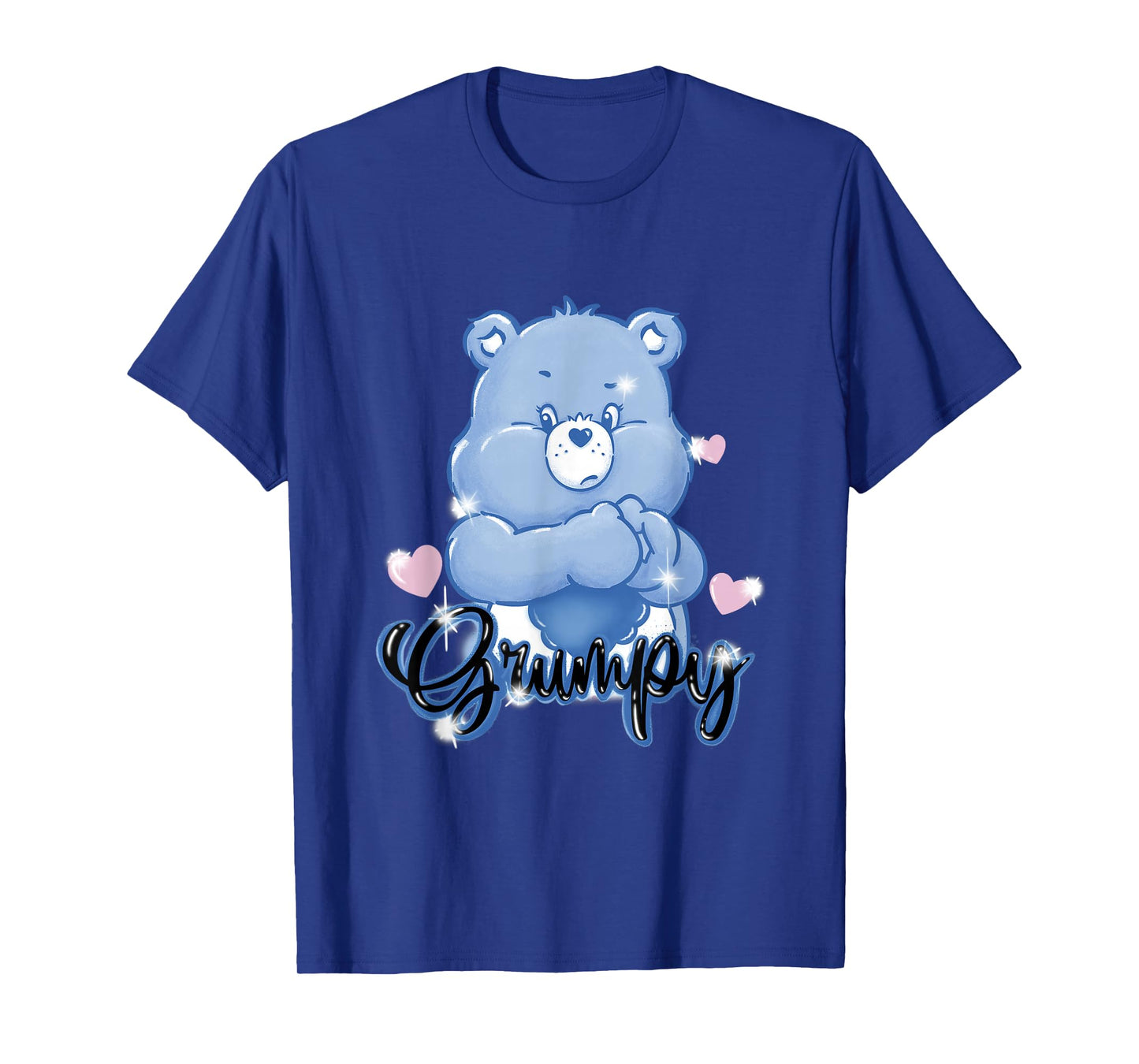 Care Bears Grumpy Bear Old School Graffiti Heart T-Shirt