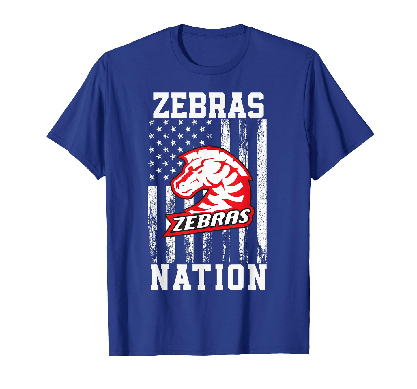Claremore Zebras Logo Nation HS T-Shirt