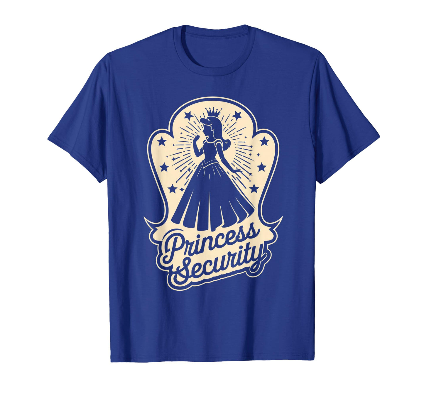 Princess Security Costume Cute Princess Girls Birthday T-Shirt