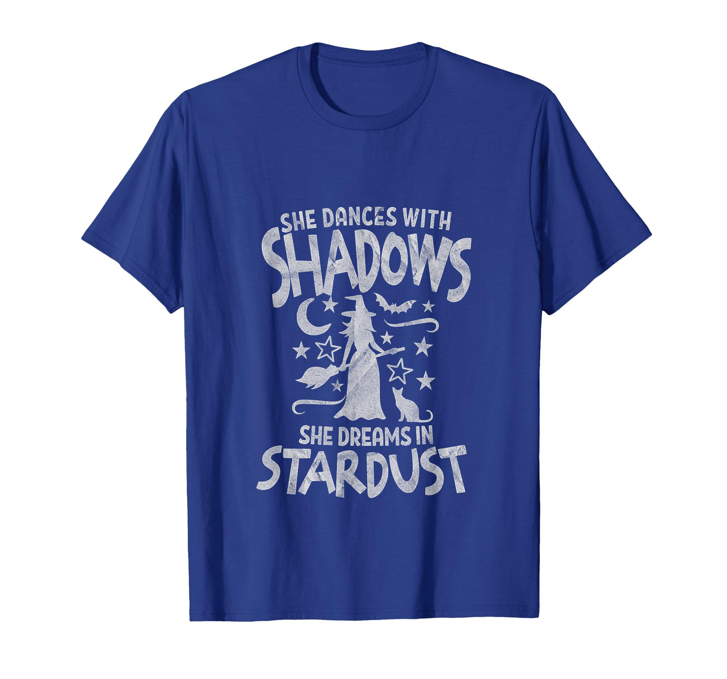 She Dreams in Stardust Witch Graphic T-Shirt