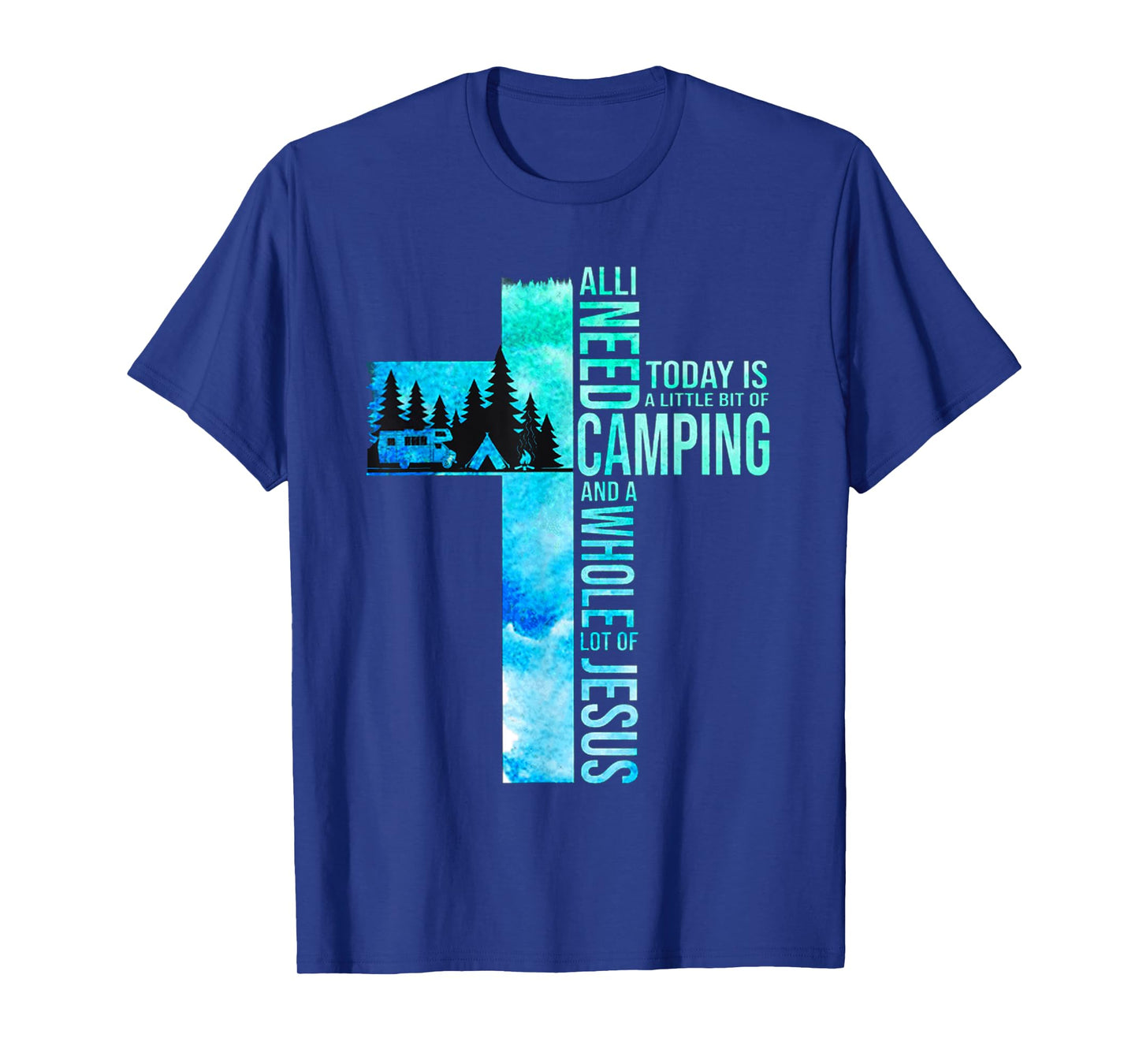 Camping and Jesus T-Shirt