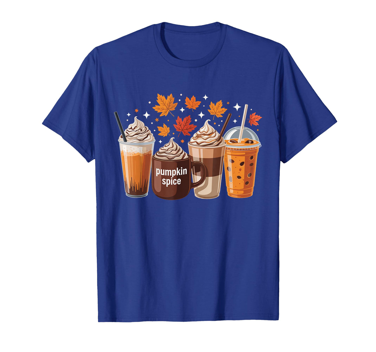 Halloween Pumpkin Latte Spice Coffee Love Fall Season T-Shirt