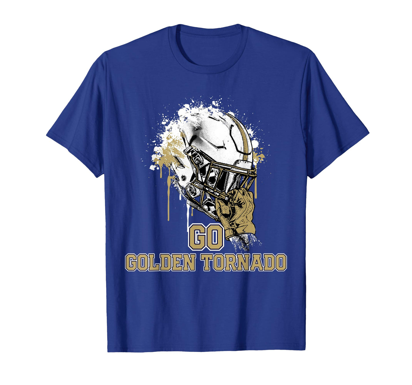 Butler Golden Tornado Rising Helmet GO! T-Shirt