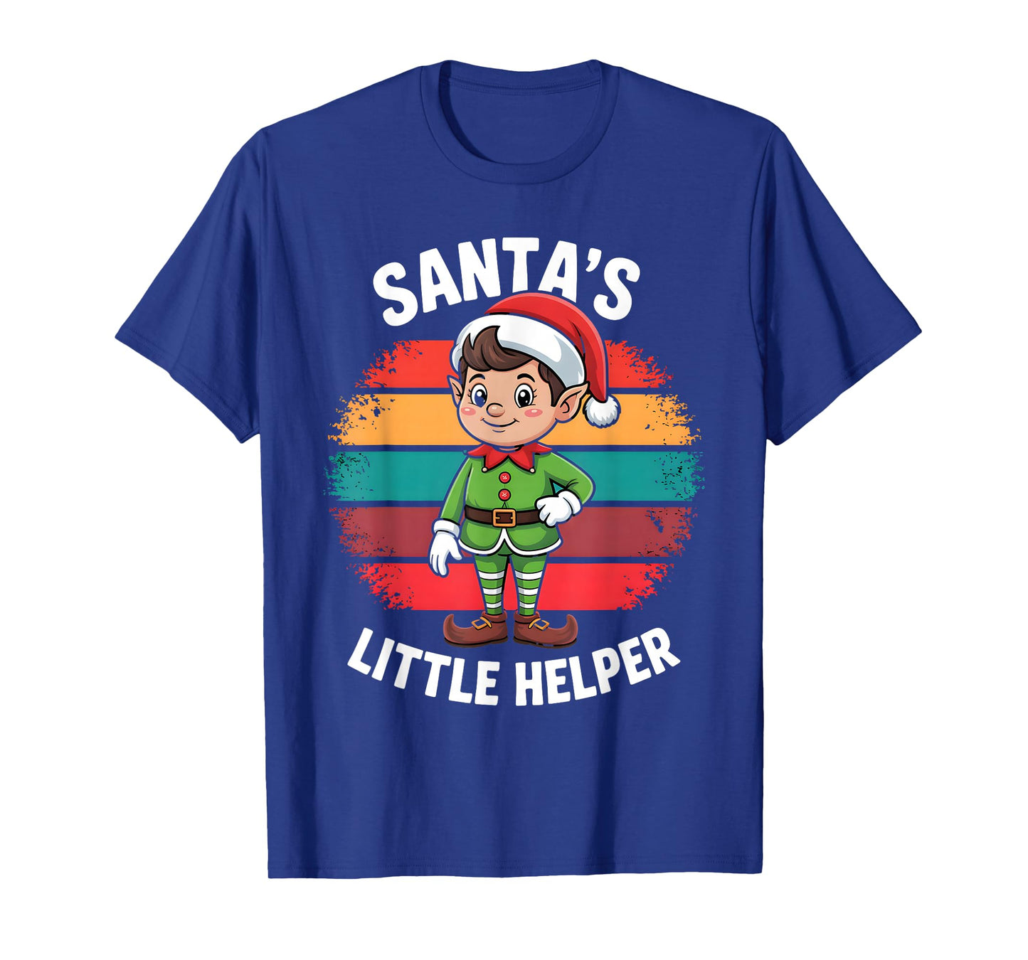 Funny Father Christmas Xmas Elf Party Costume T-Shirt