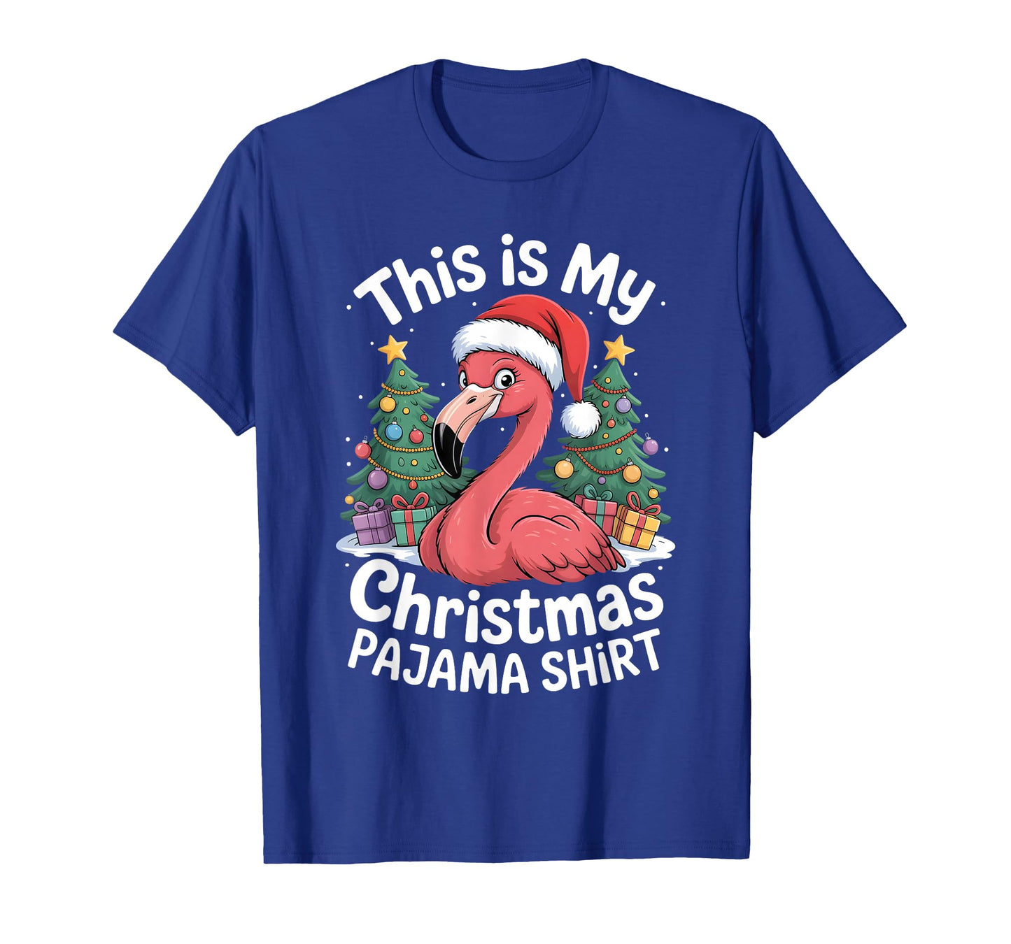 This is My Christmas Pajama Flamingo T-Shirt