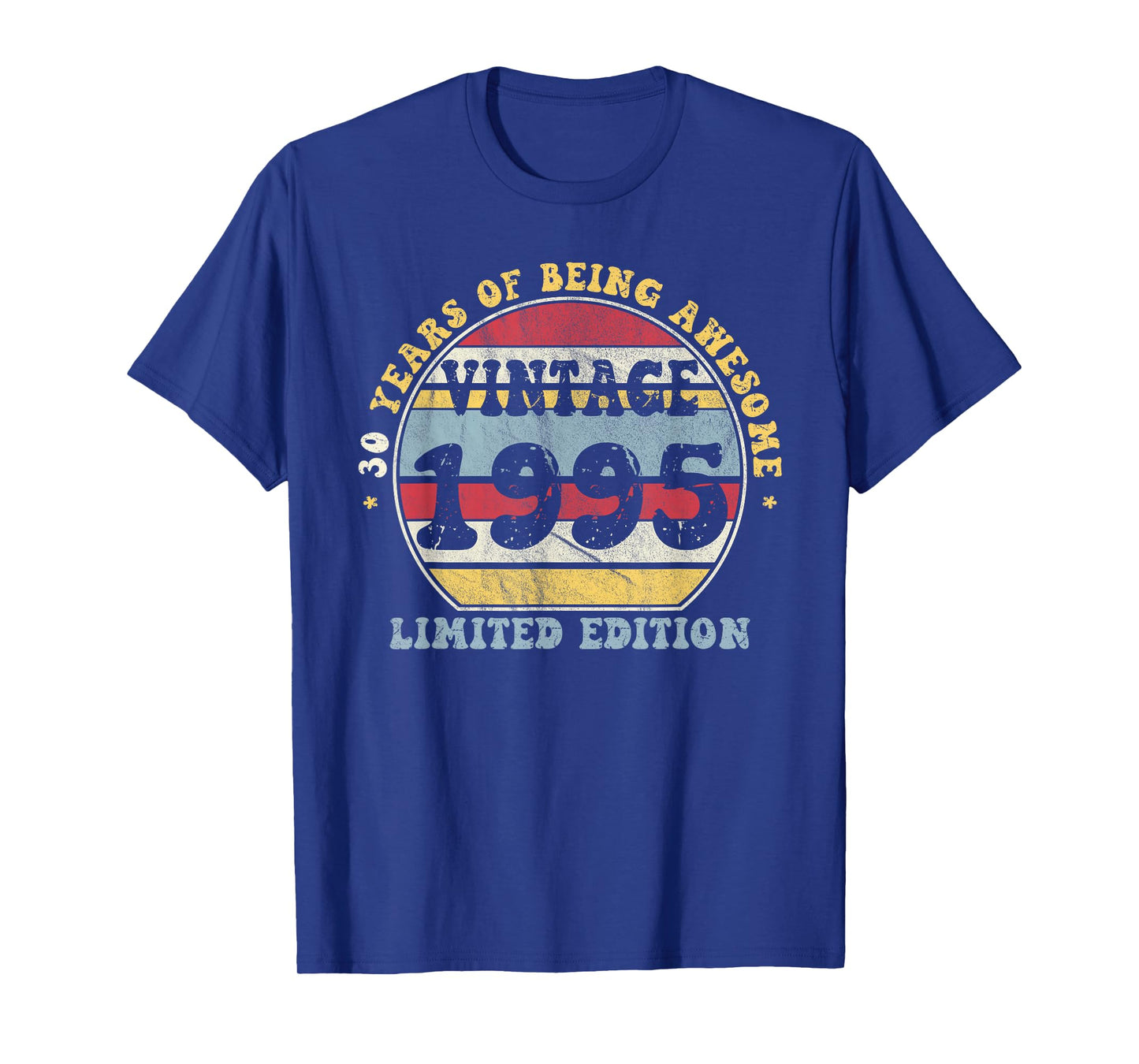 Vintage 1995 Limited Edition 30-Year-Old Gifts 30th Birthday T-Shirt