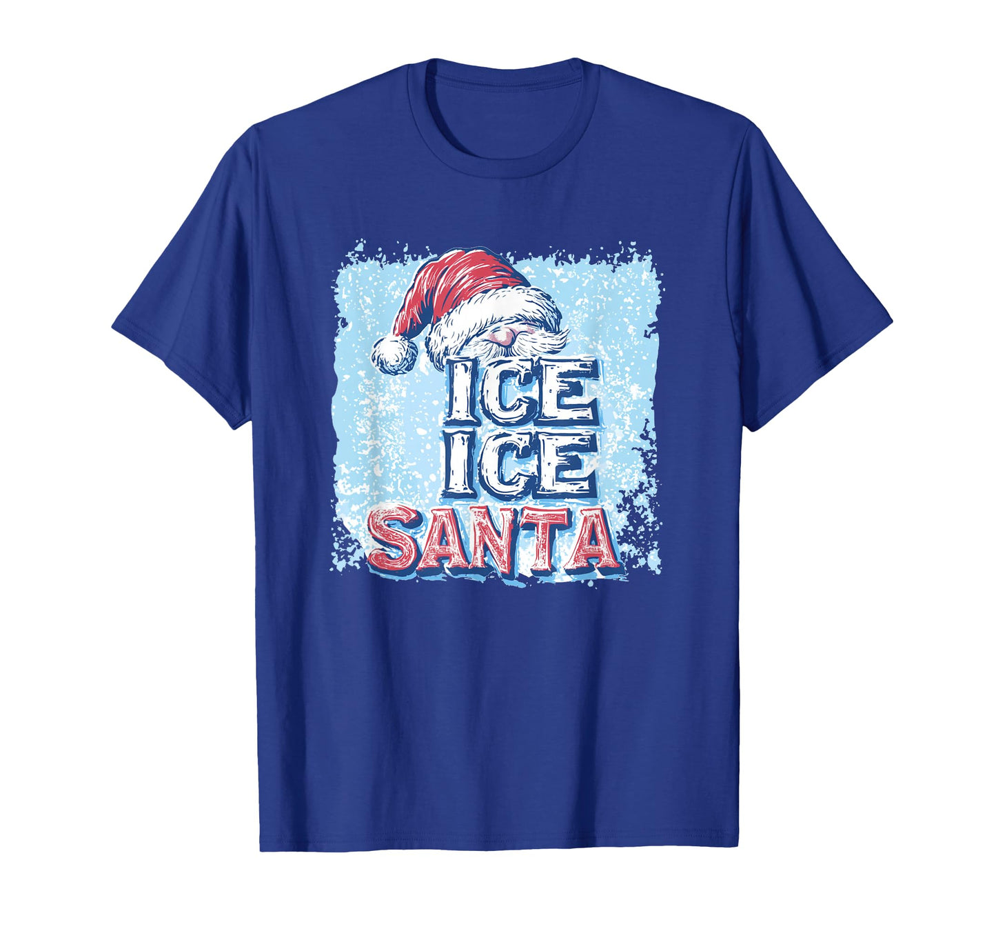 Ice Ice Santa Speech Costume for Festive Fun T-Shirt