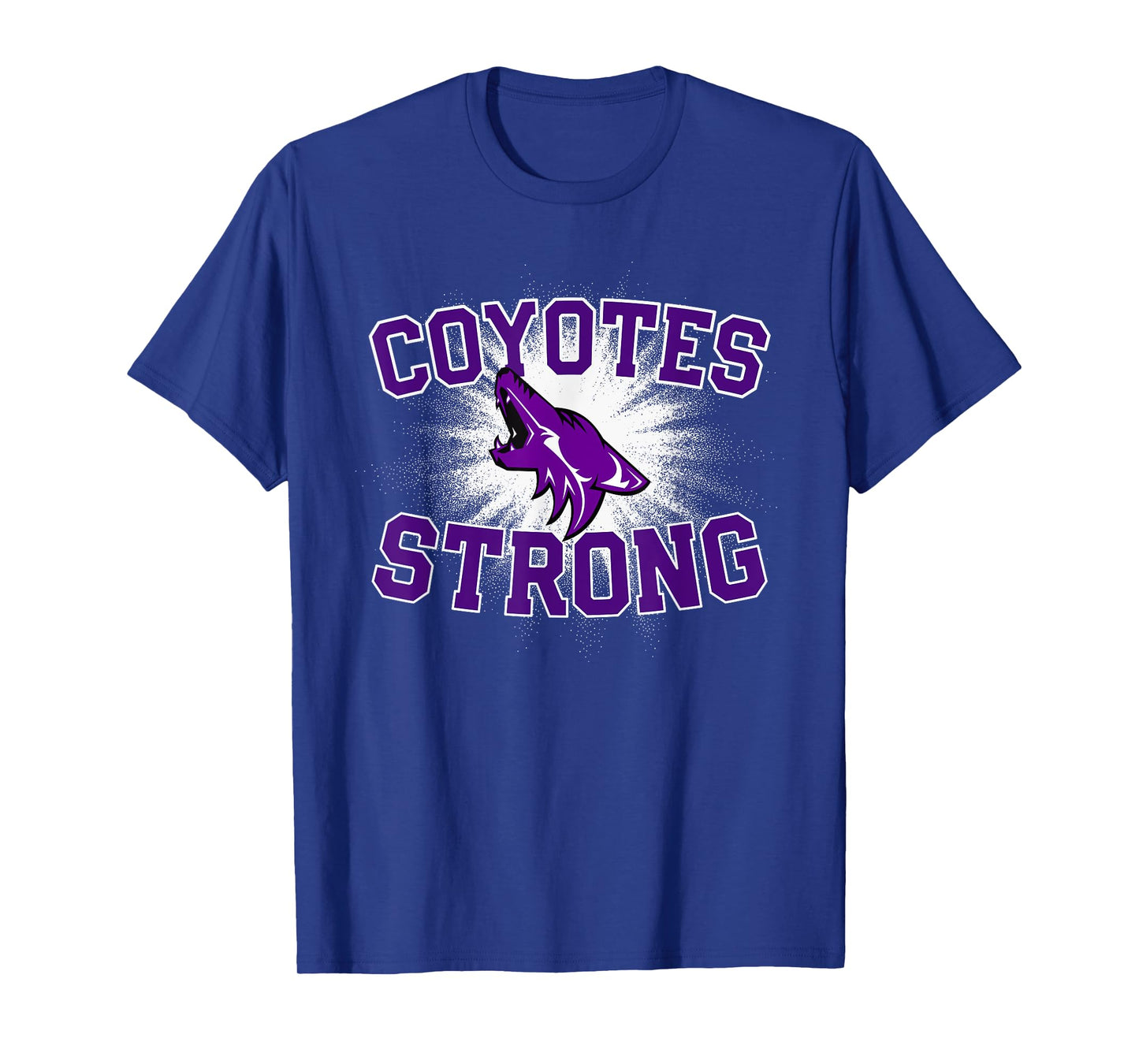 Anna Coyotes Logo Strong Flag HS T-Shirt
