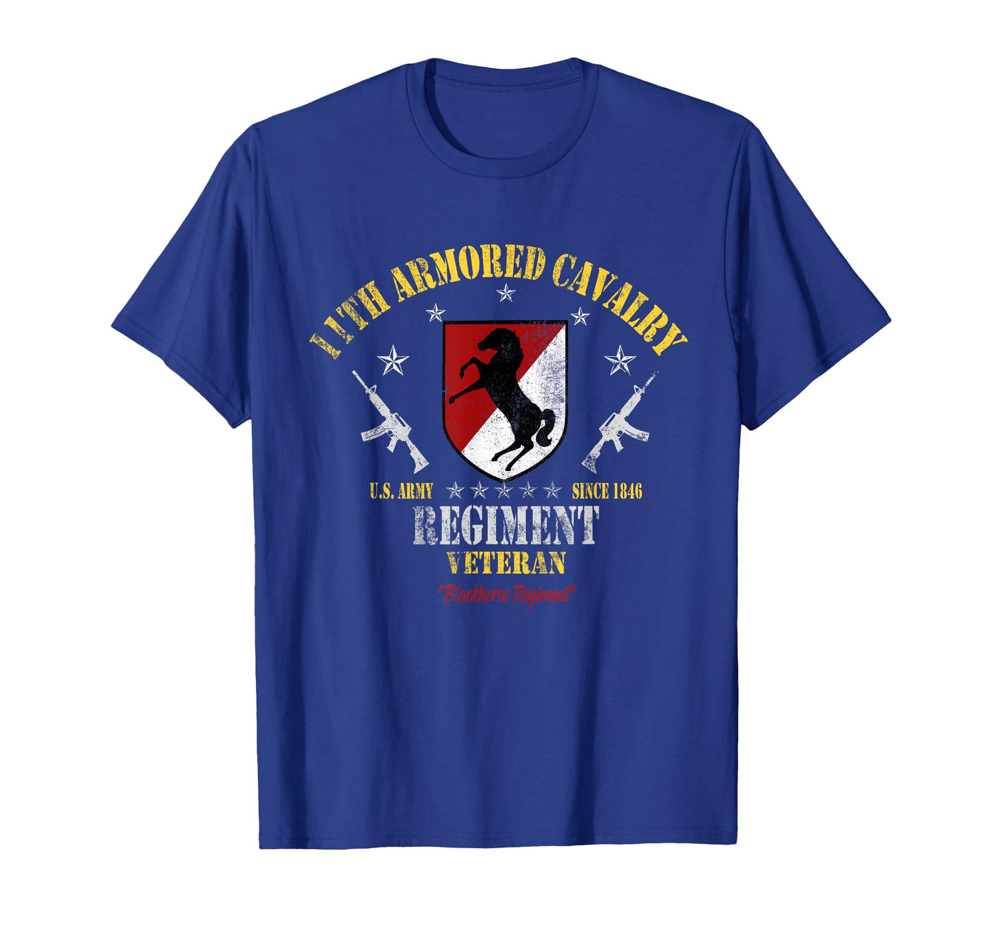 11th Armored Cavalry Regiment Veteran Vintage Veterans Day T-Shirt