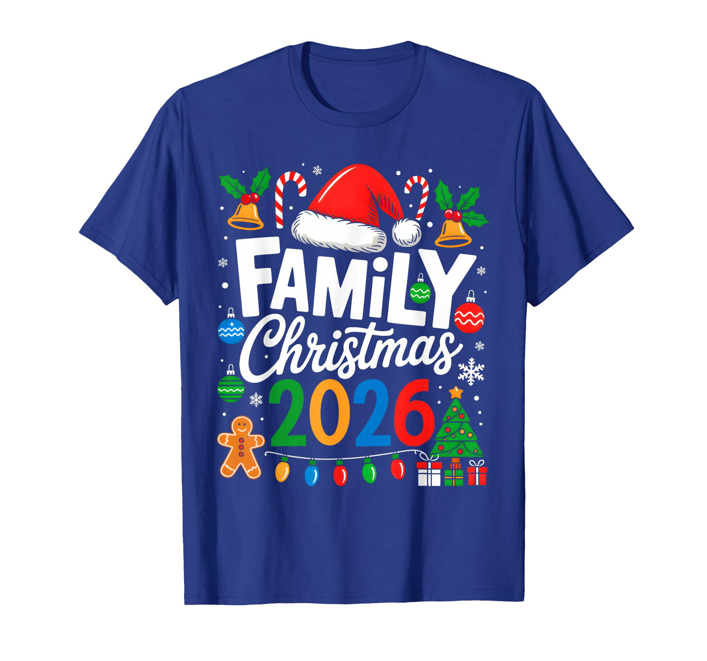 Family Christmas 2026 Matching Pajamas Xmas Family Christmas T-Shirt