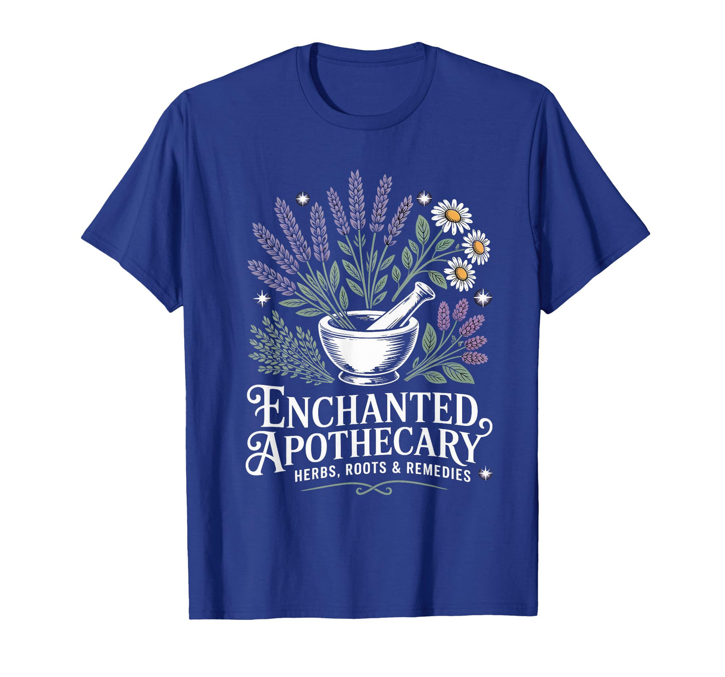 Enchanted Apothecary Herbs Roots Remedies Witchy T-Shirt