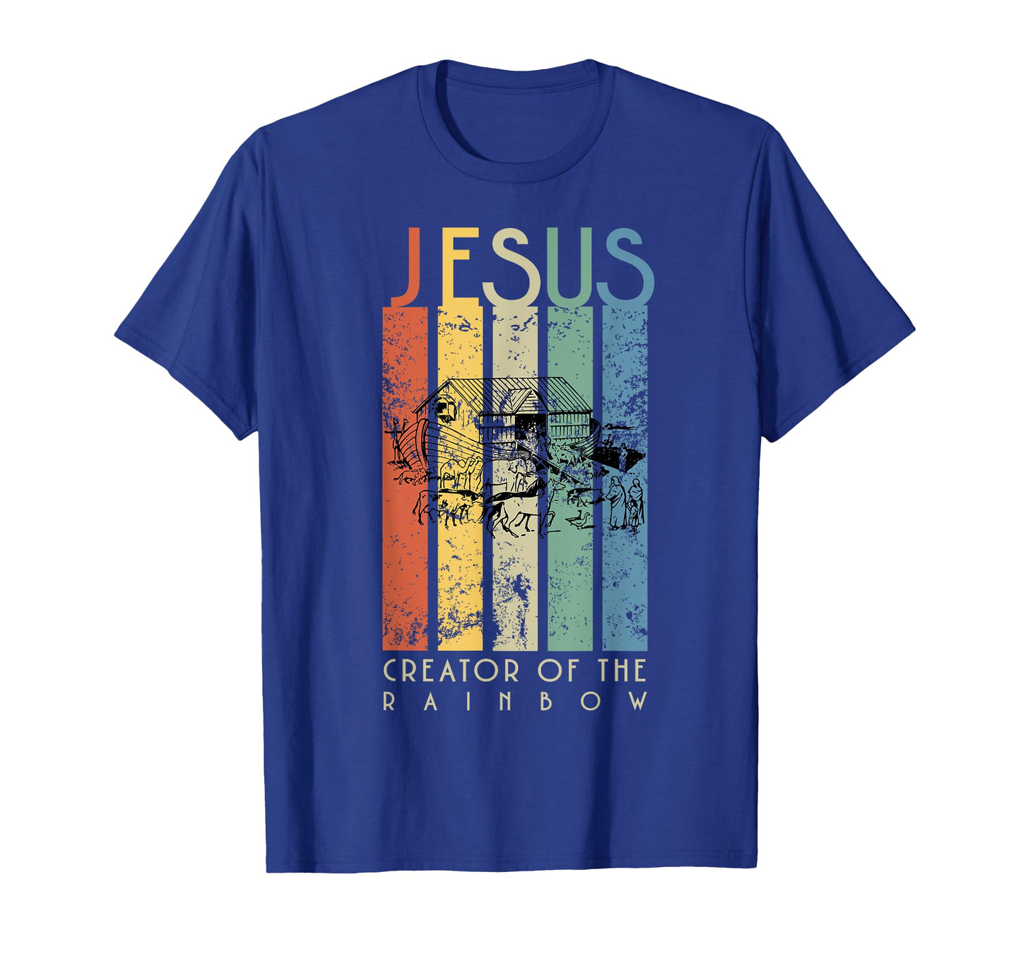 JESUS The Creator of the Rainbow (Noah and the Ark) T-Shirt