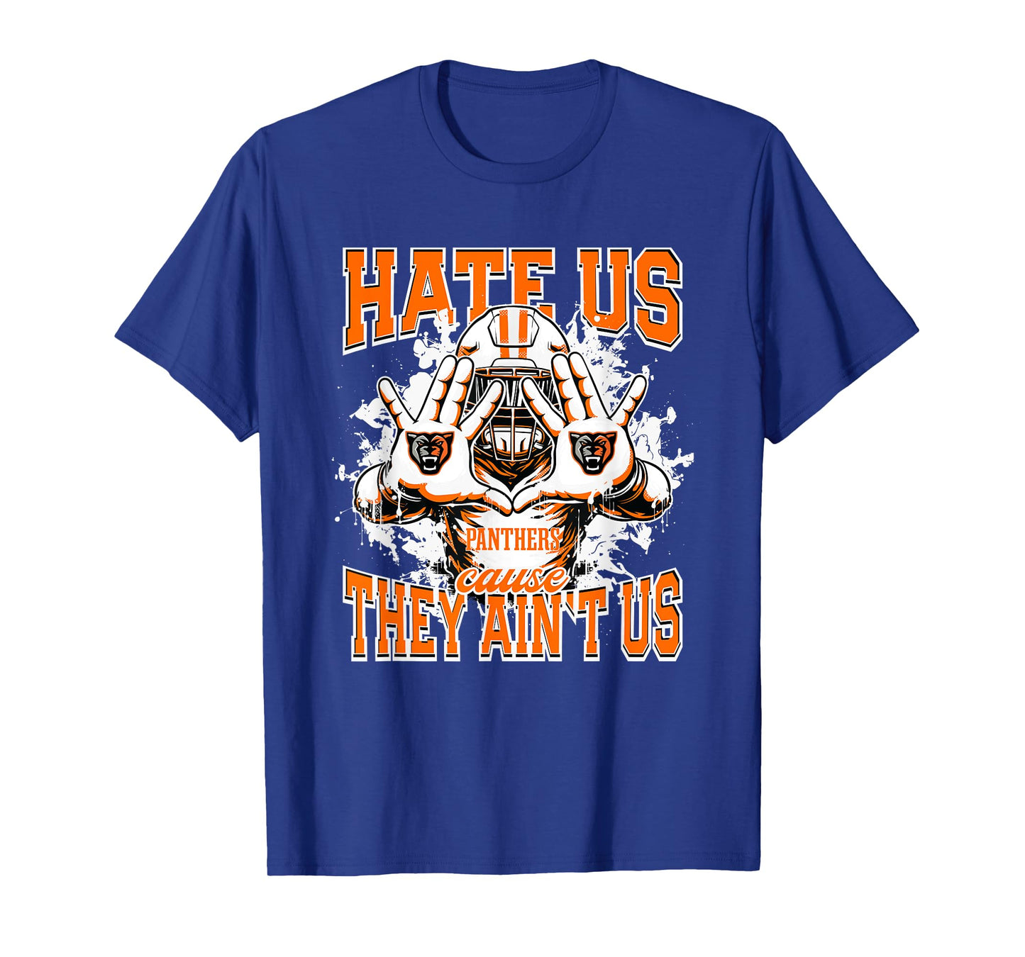 Orange Panthers Logo Hate Us Cause They Ain't HS T-Shirt