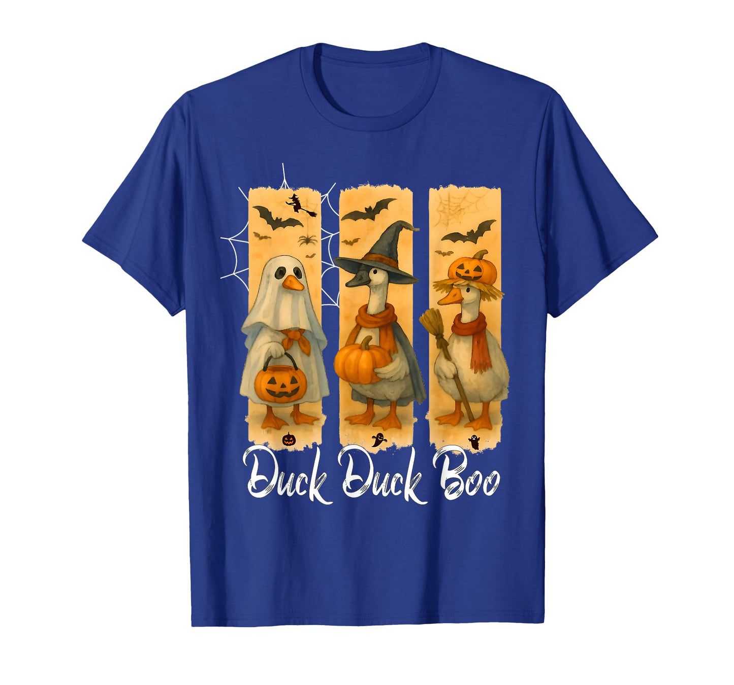Duck Duck Boo Tee Funny Halloween Goose and Duck Costume T-Shirt