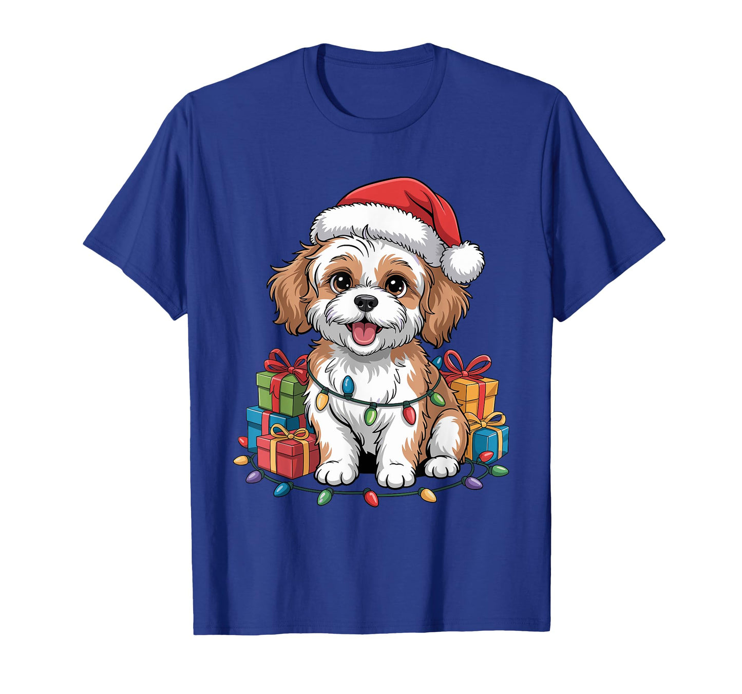 Cute Cavachon Christmas Xmas Design Funny Dog Lover Holiday T-Shirt