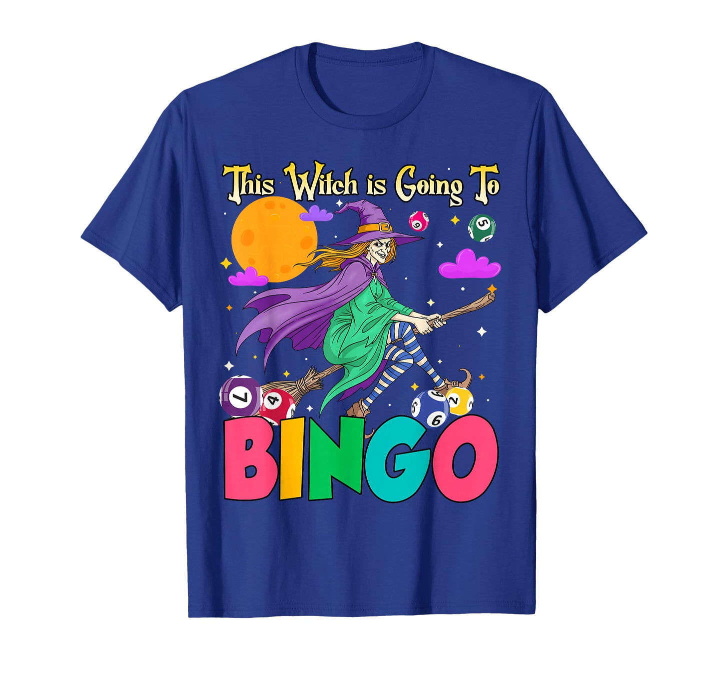 Halloween This Witch is Going to Bingo T-Shirt