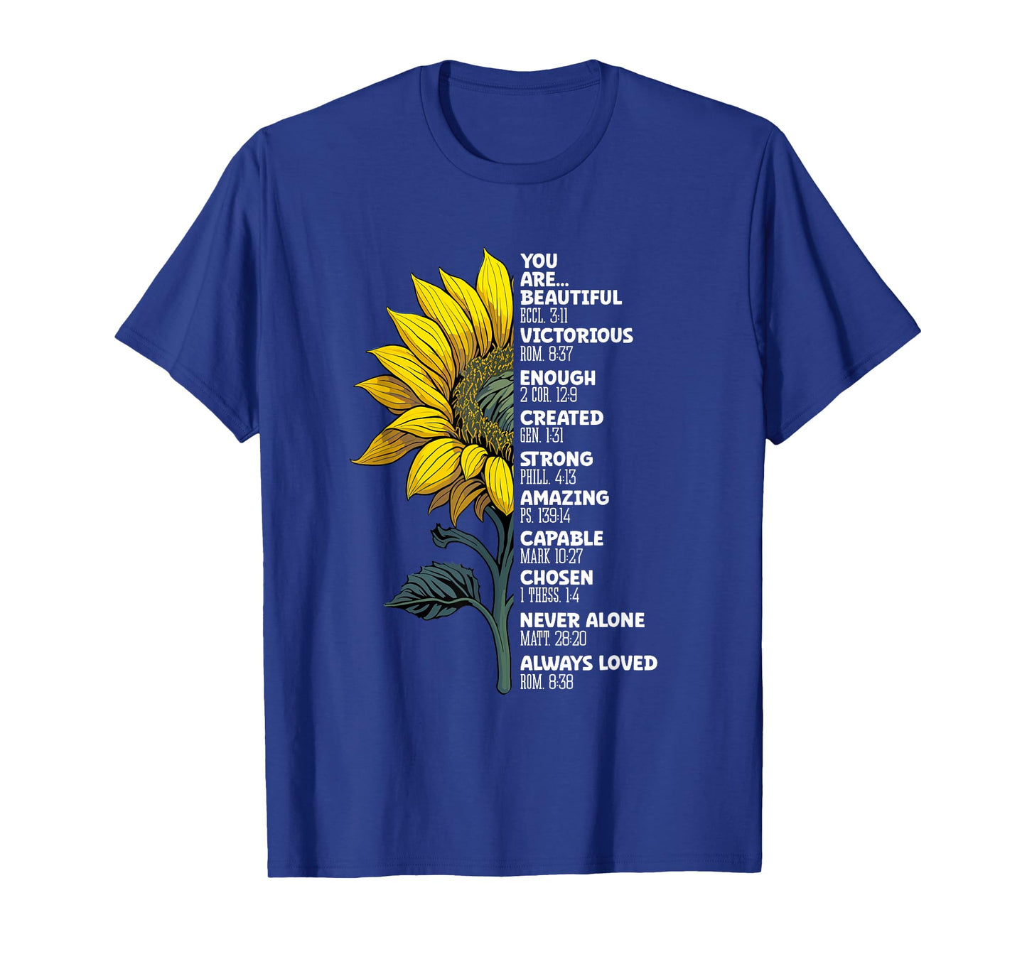 You Beautiful And Enough Created Strong Christian T-Shirt