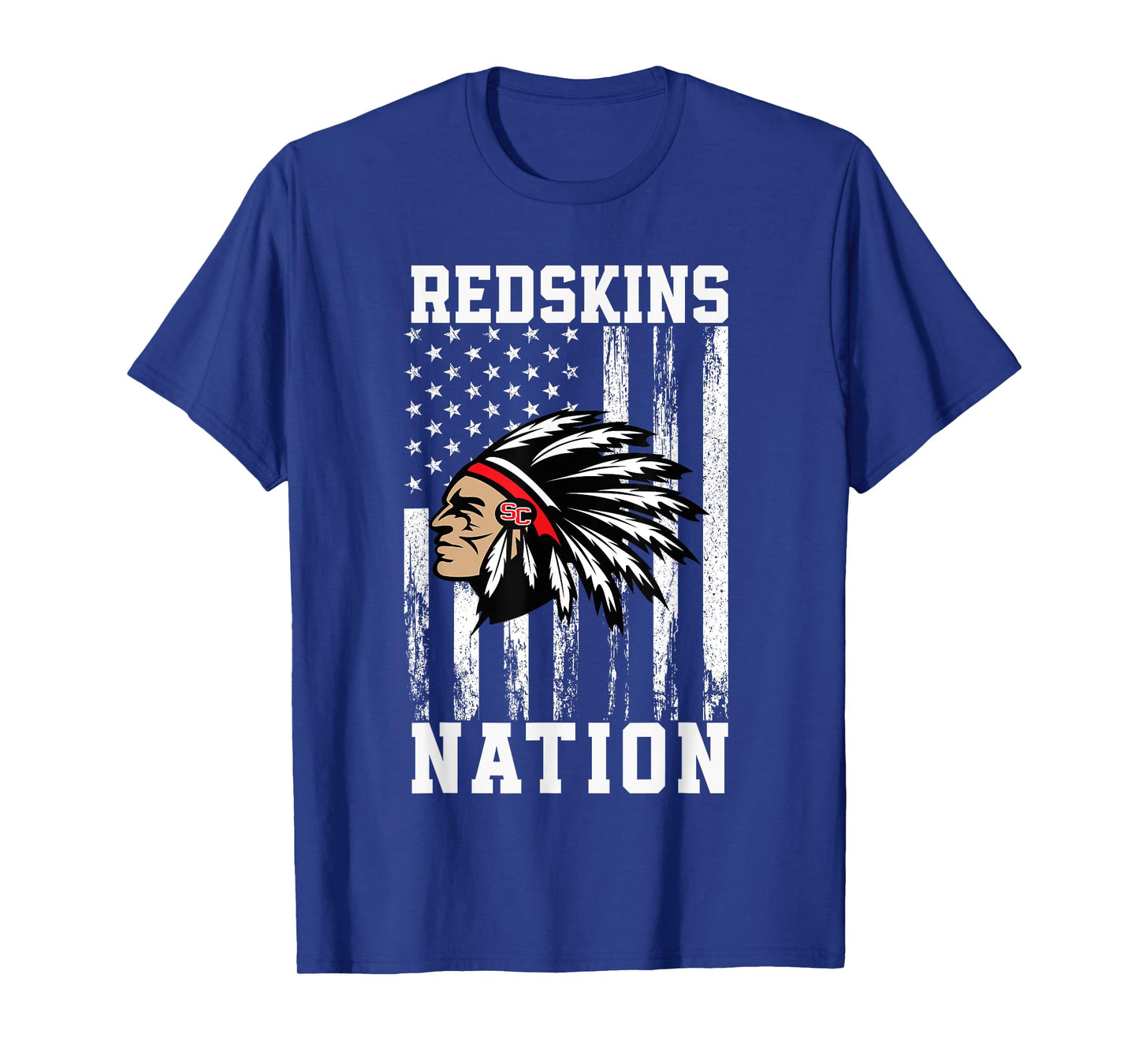 Social Circle Redskins Logo Nation HS T-Shirt