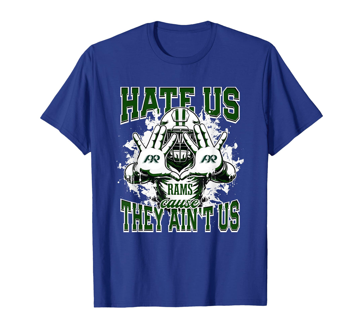 Pine-Richland Rams Logo Hate Us Cause They Ain't HS T-Shirt