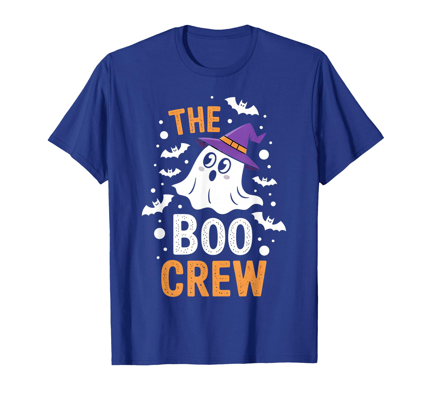 Halloween Ghost The Boo Crew Costume Matching Women Gifts T-Shirt