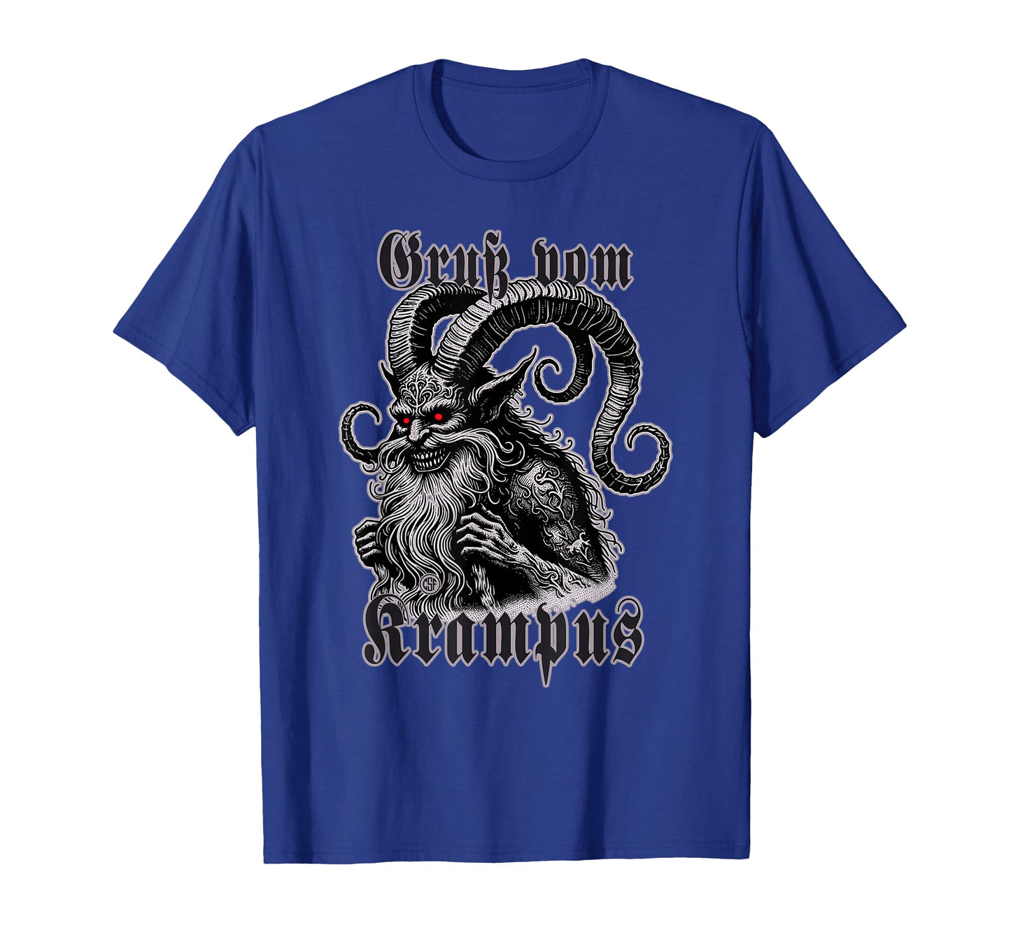 Greeting from Krampus Christmas Legend Figure T-Shirt