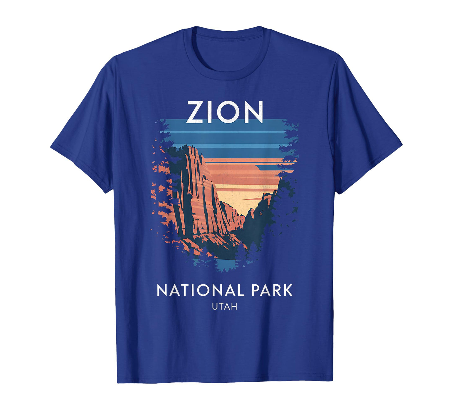 Zion National Park Scenic Utah Adventure T-Shirt