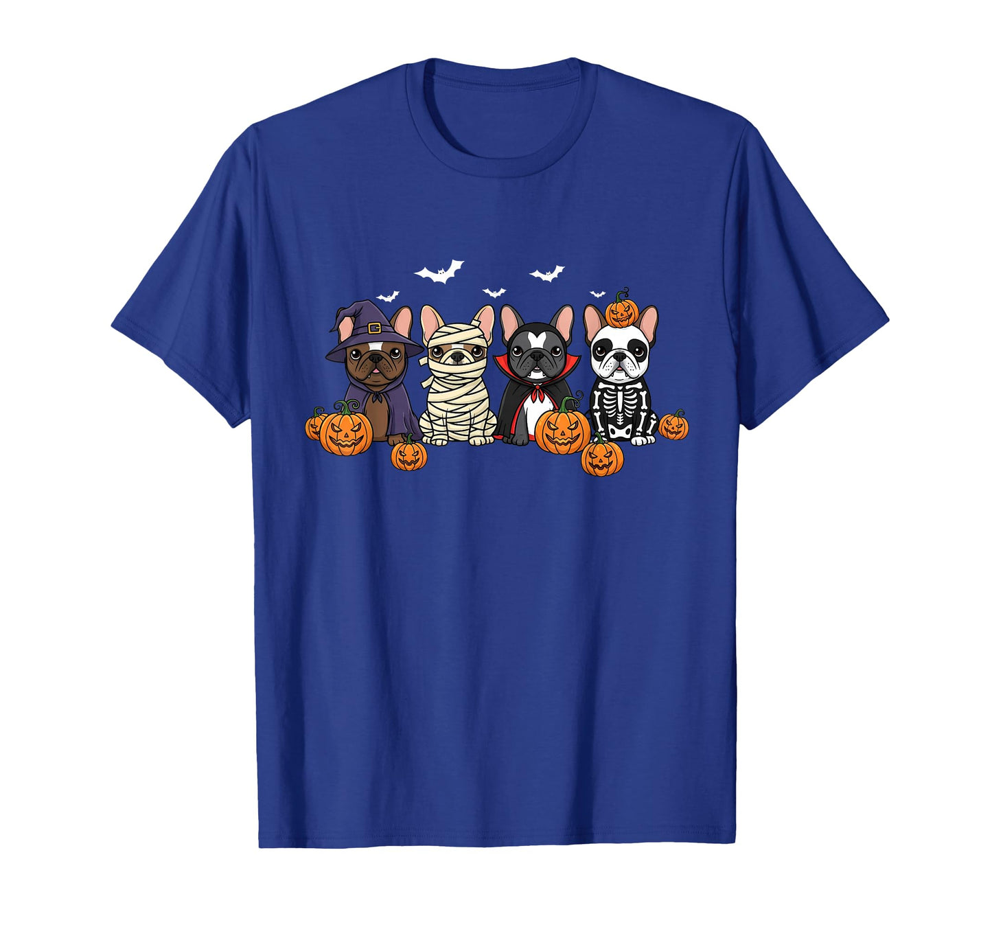 Mummy French Bulldog Halloween French Bulldog Witch Dog Mom T-Shirt