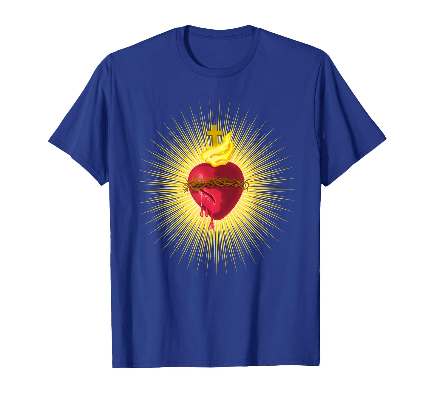 Sacred Heart of Jesus Catholic Art Traditional Latin Mass T-Shirt