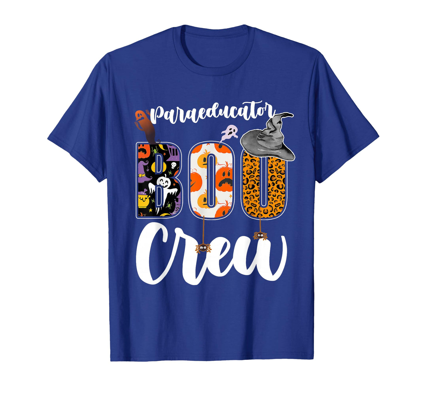Paraeducator Boo Crew Halloween Match Paraprofessional T-Shirt