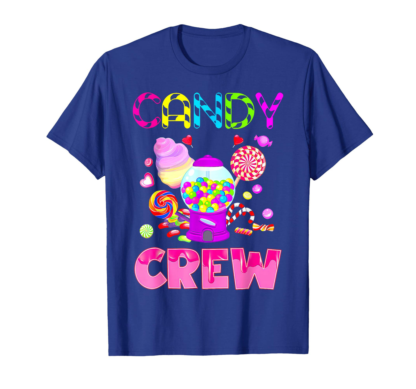 Candy Land Costume Women Candy Crew Sweetie Candy Squad T-Shirt