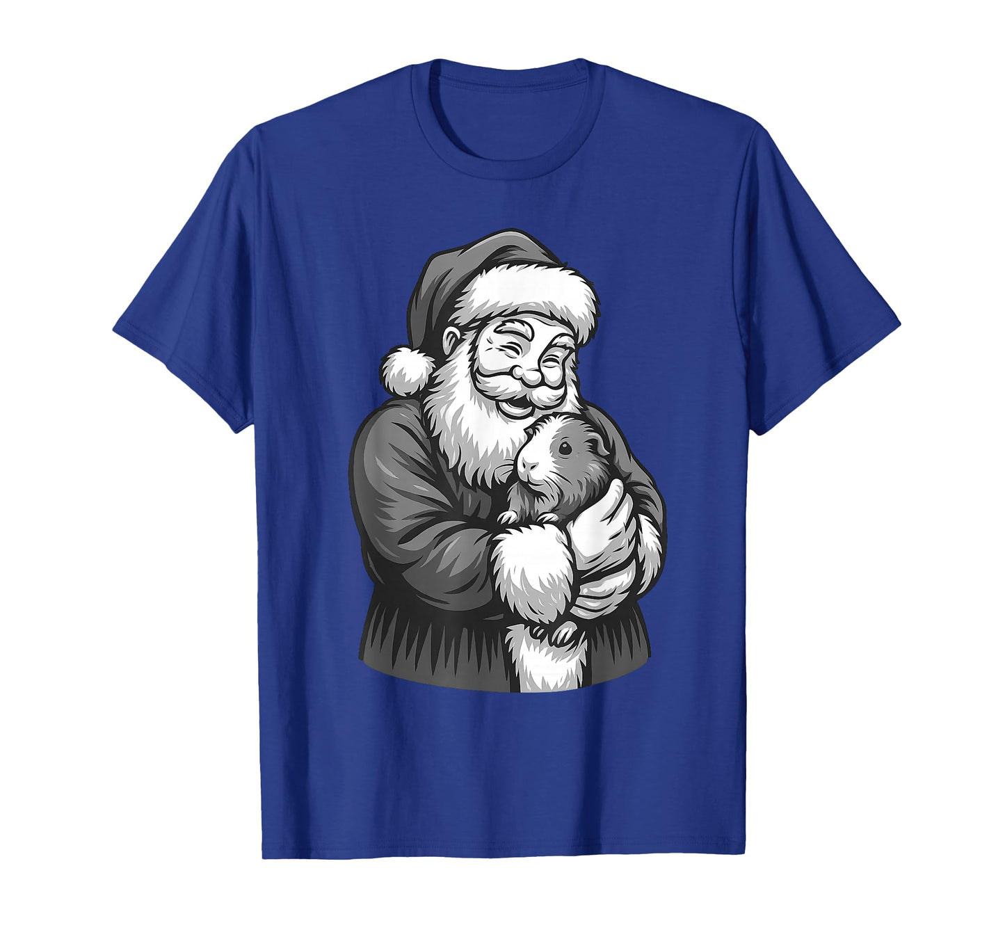 Guinea Pig Santa Claus Christmas Pet Lover T-Shirt