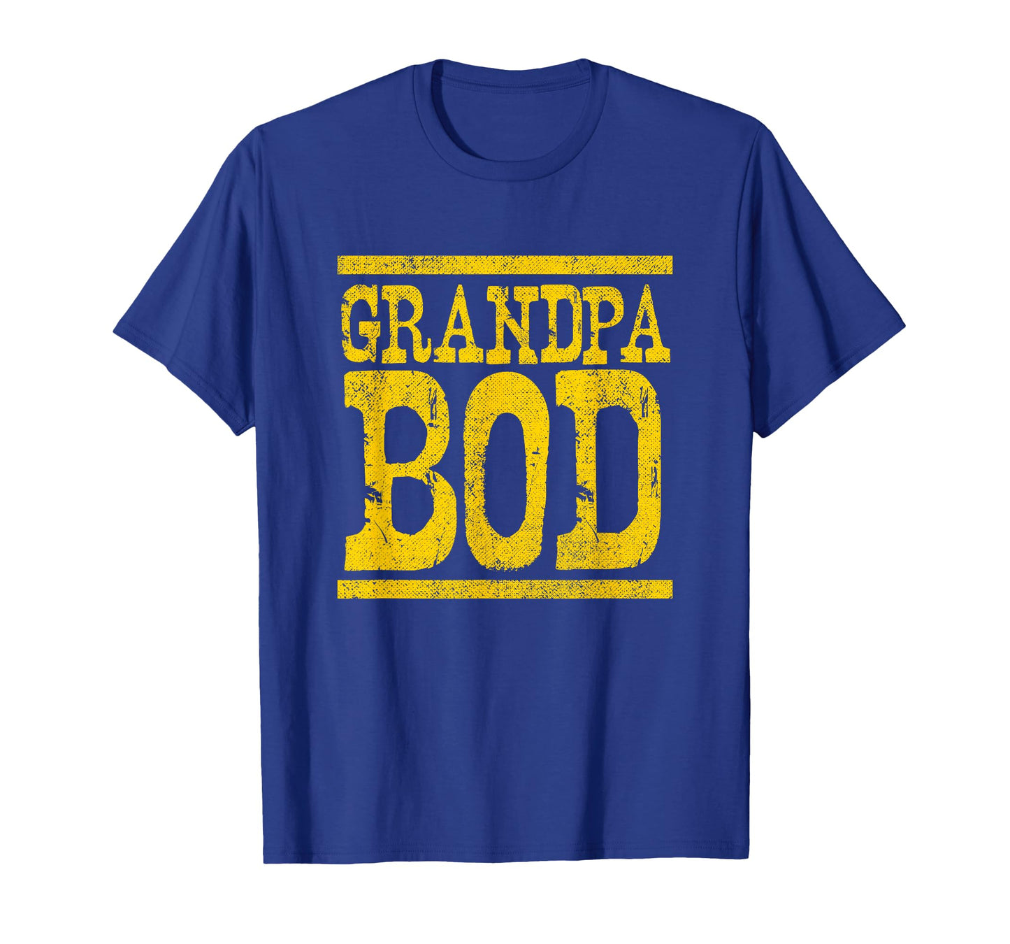 Grandpa Bod, Weightlifter Funny Gag Exercise Gym T-Shirt