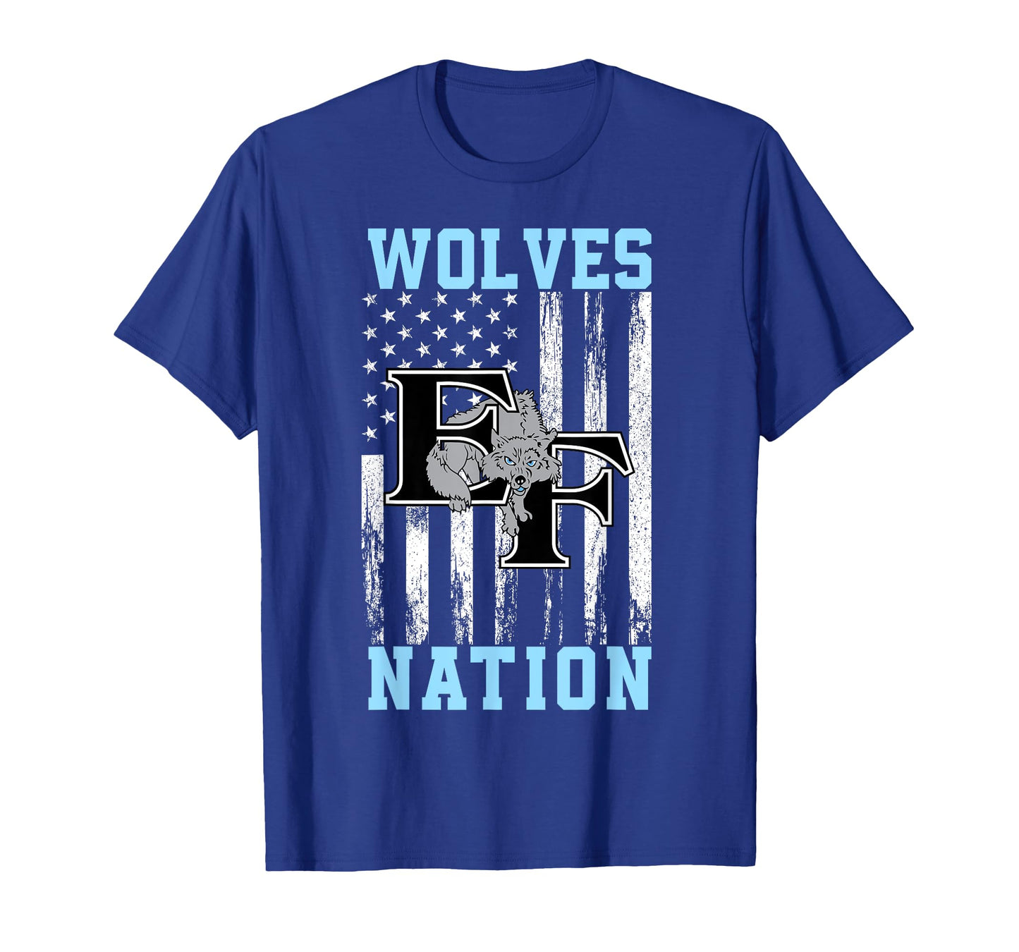 Estrella Foothills Wolves Logo Nation HS T-Shirt