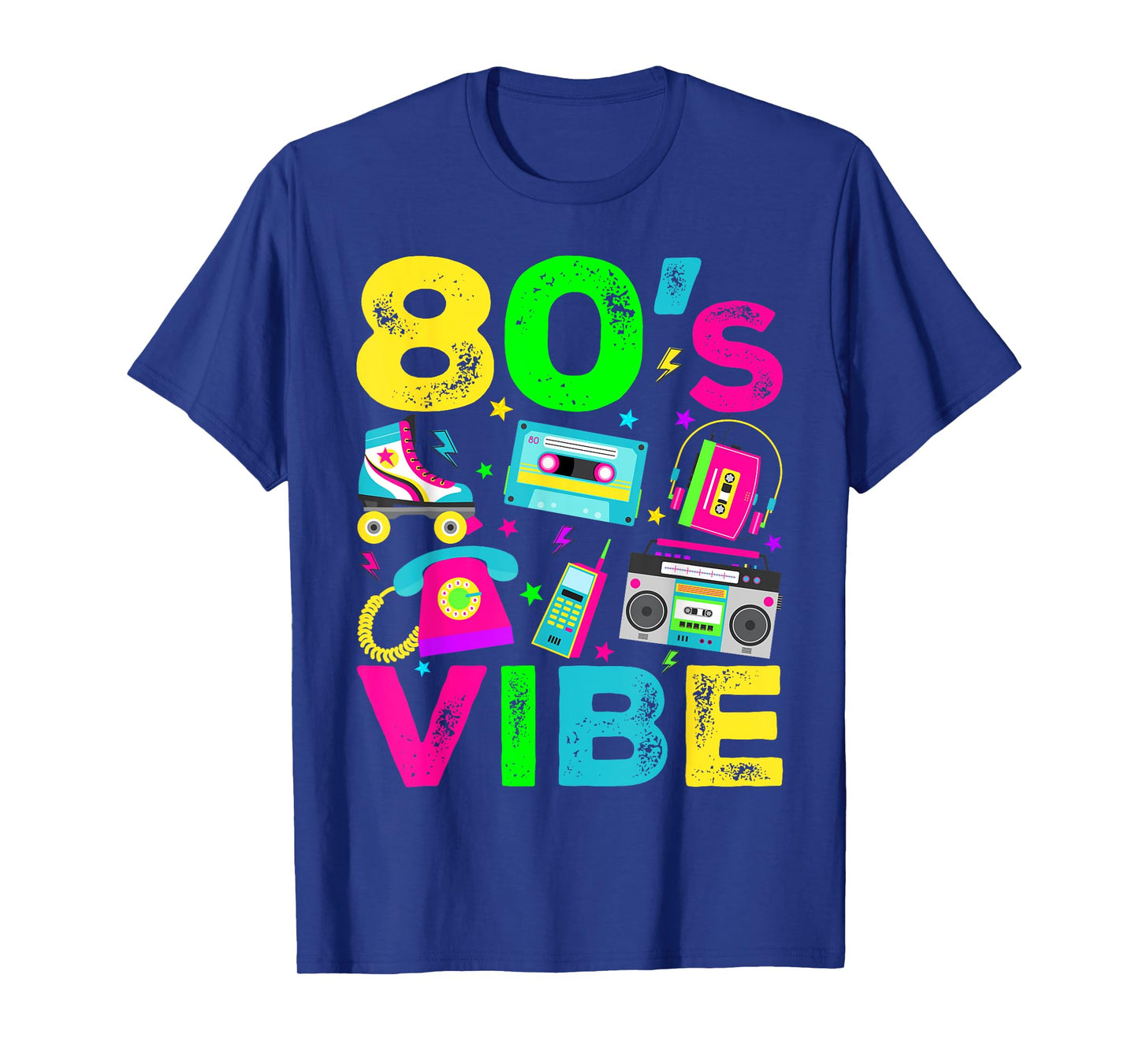 80s Vibe 1980s Vintage Style Eighties Retro Party T-Shirt
