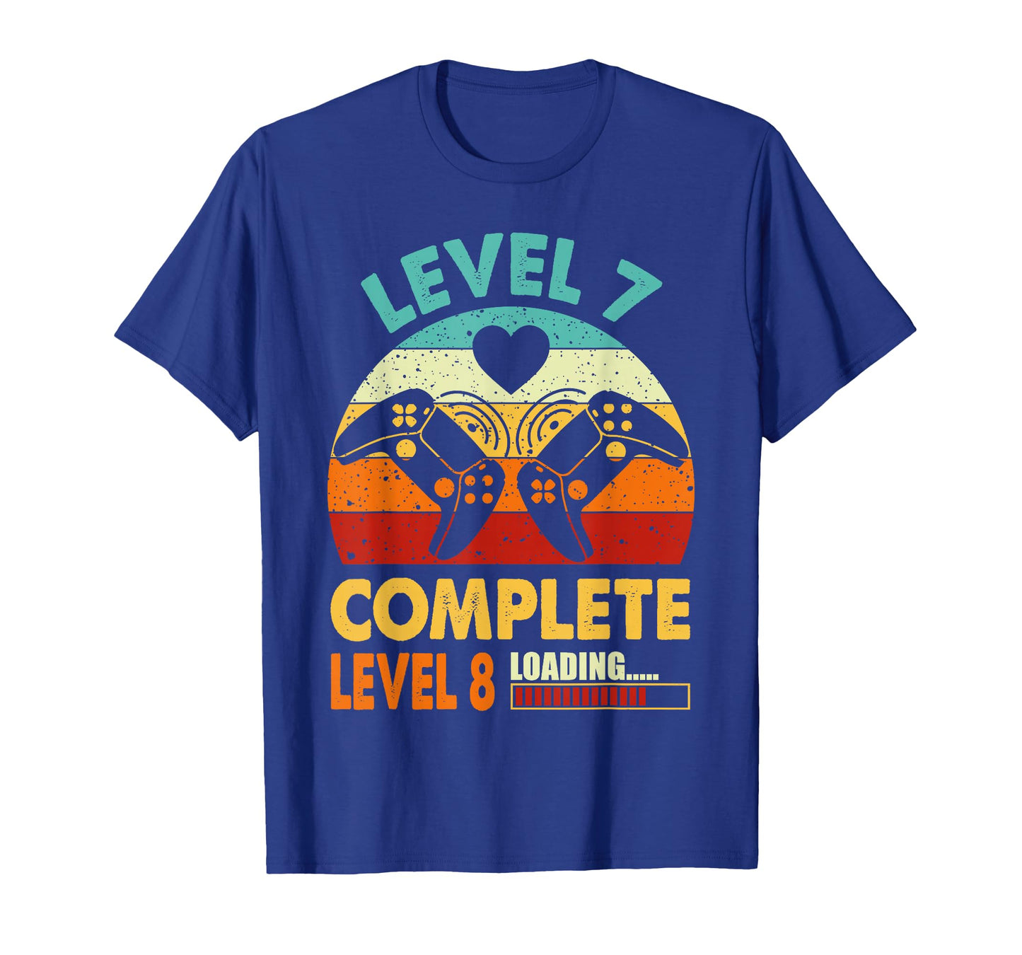 Funny Level 7 Complete Celebrate 7 Years Wedding Anniversary T-Shirt