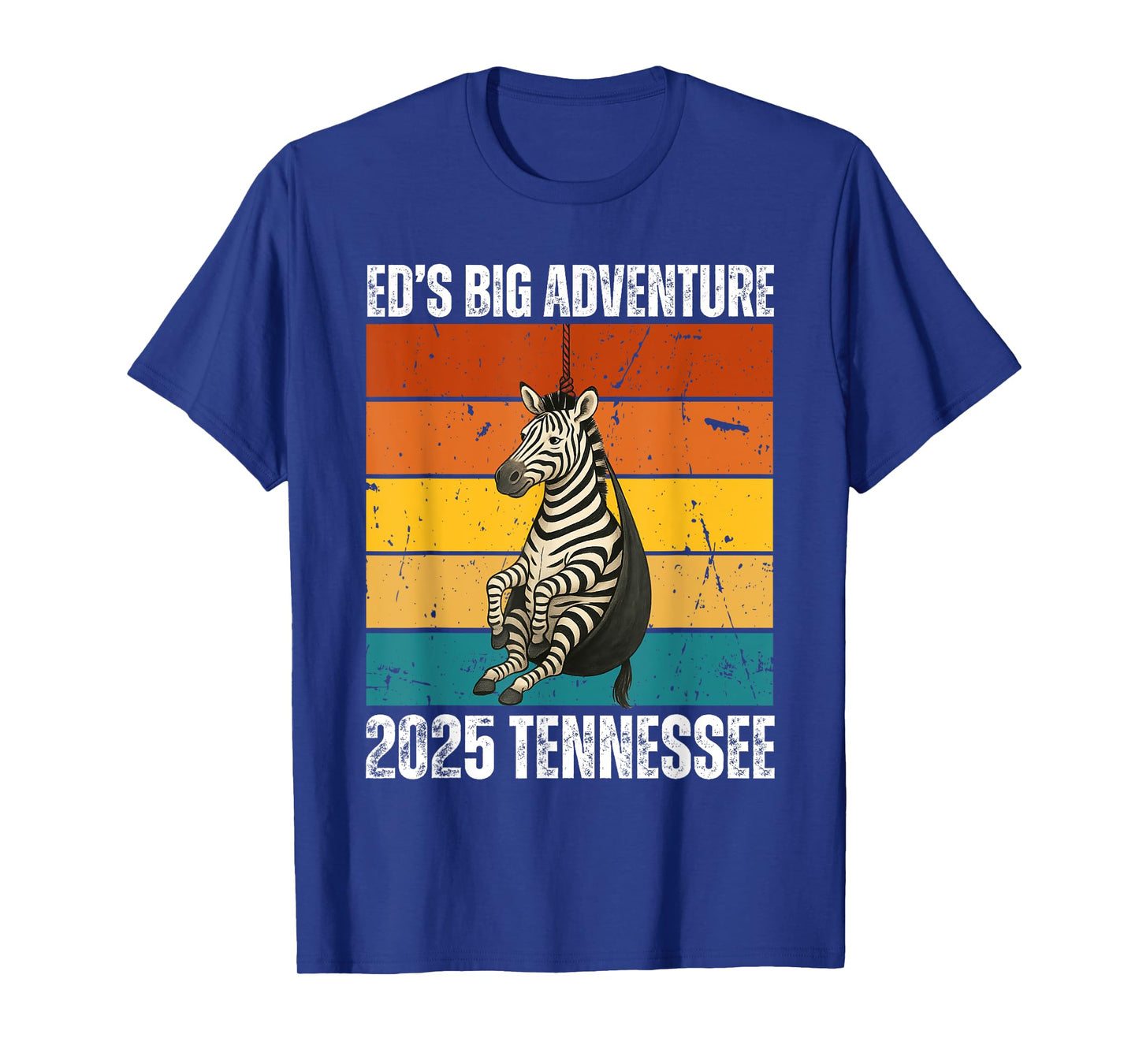 Ed The Zebra Tennessee Edโs Big Adventure Men Women & Kids T-Shirt